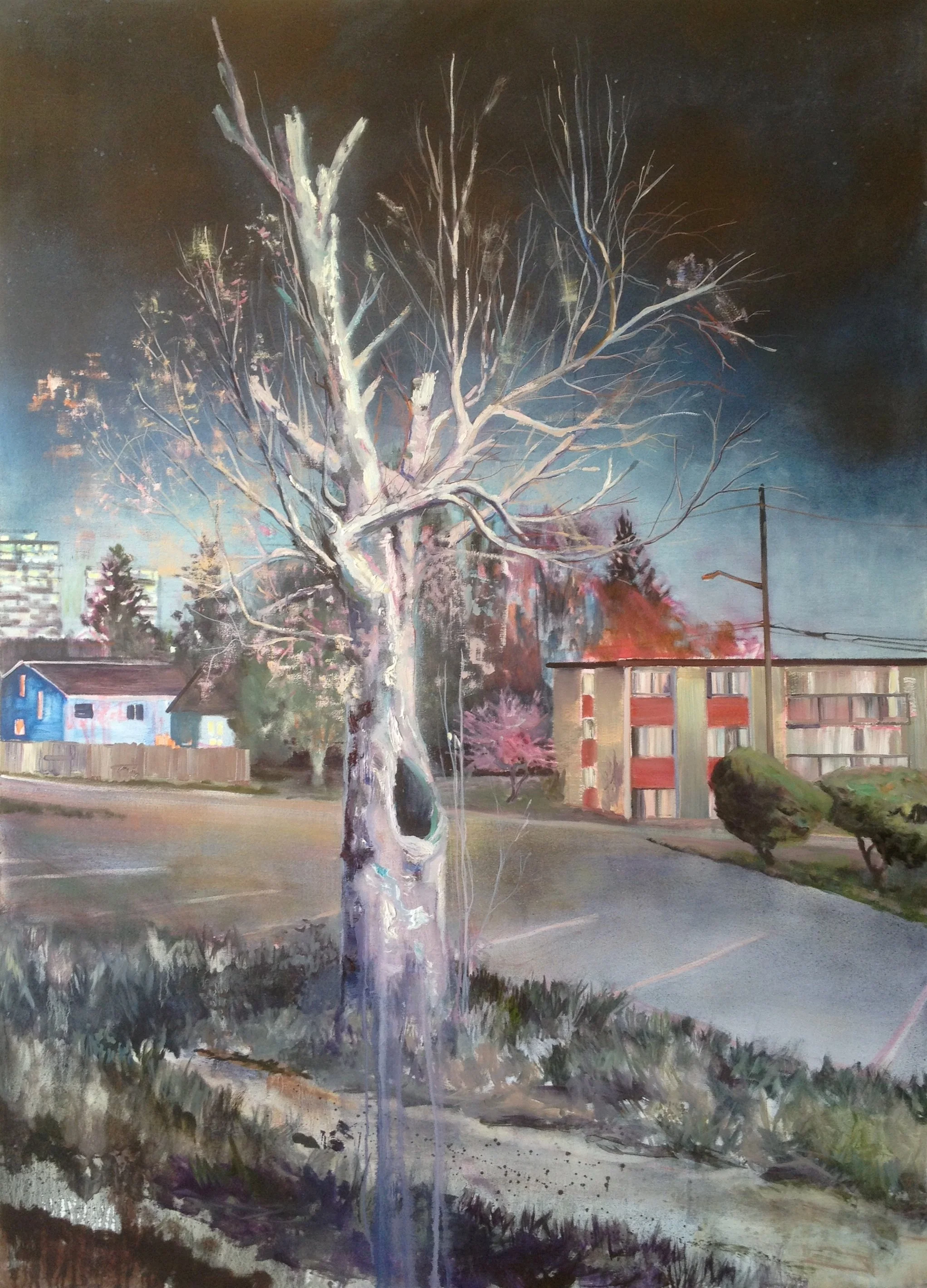 Hungry Ghost
Oil on canvas.
72x48 inches. 2013