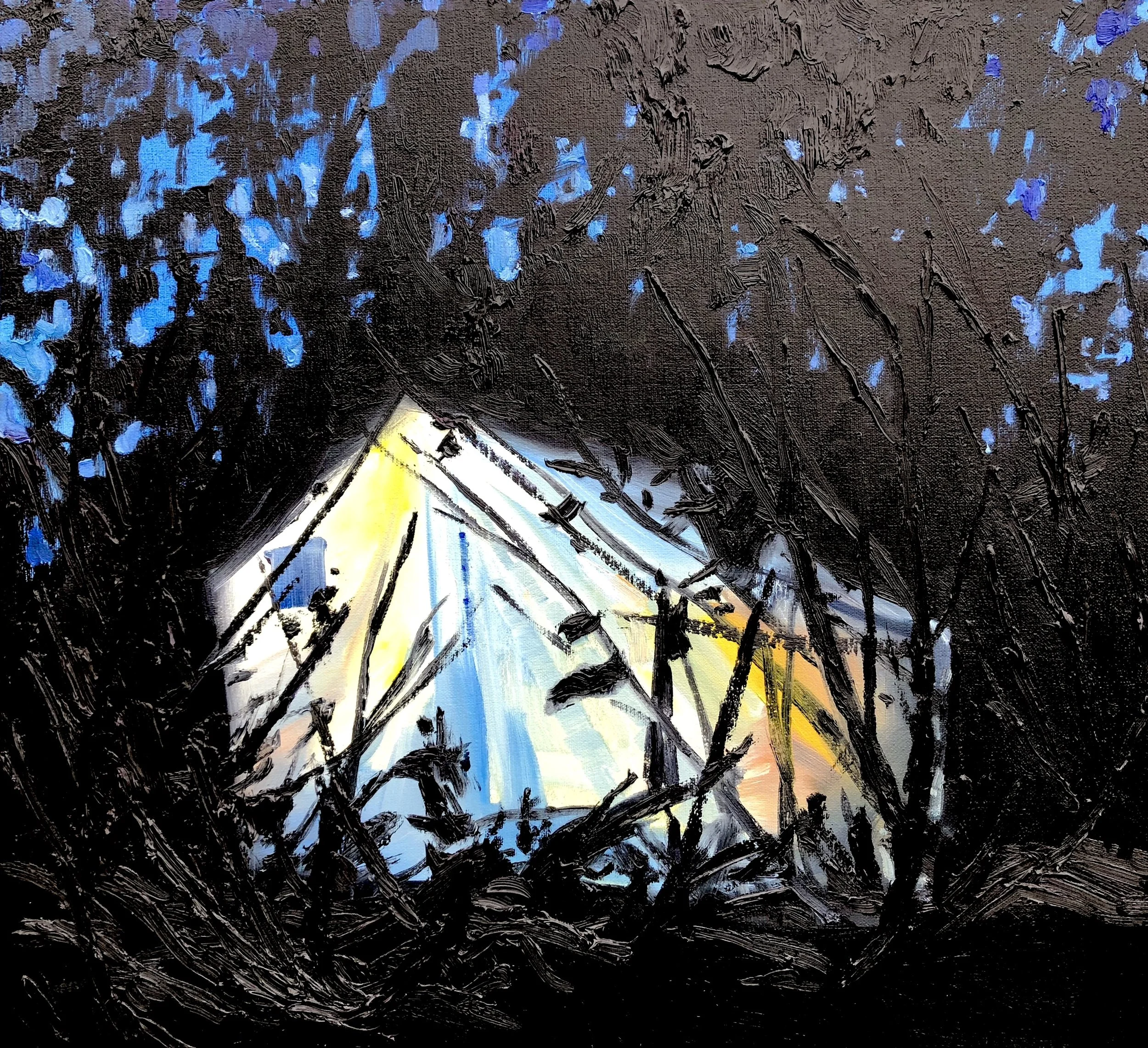 Retreat
Oil on canvas
24x30 inches
2018