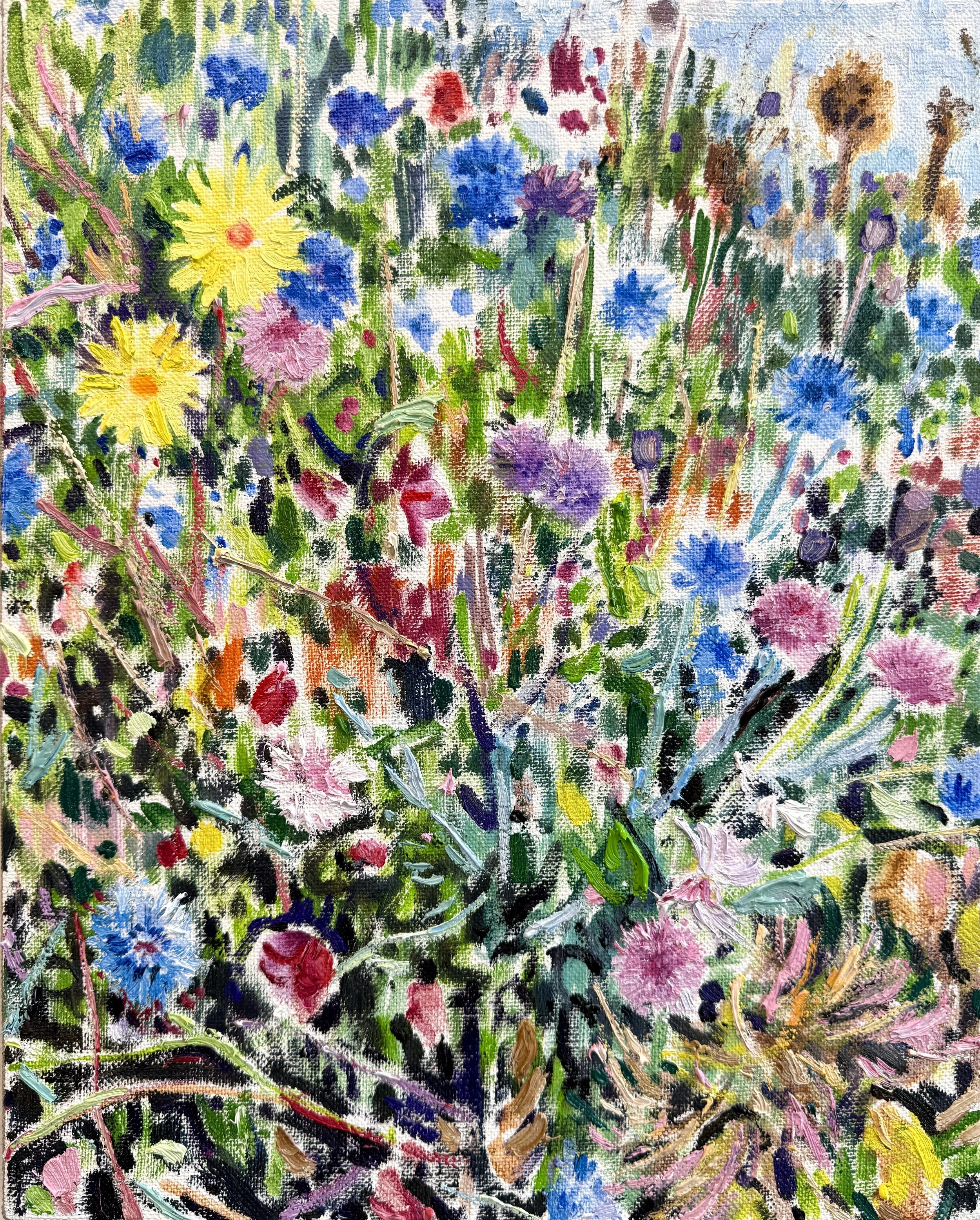 Empty Lot Blossoms.
Oil on linen.
15x12 inches. 2026.
$2,100