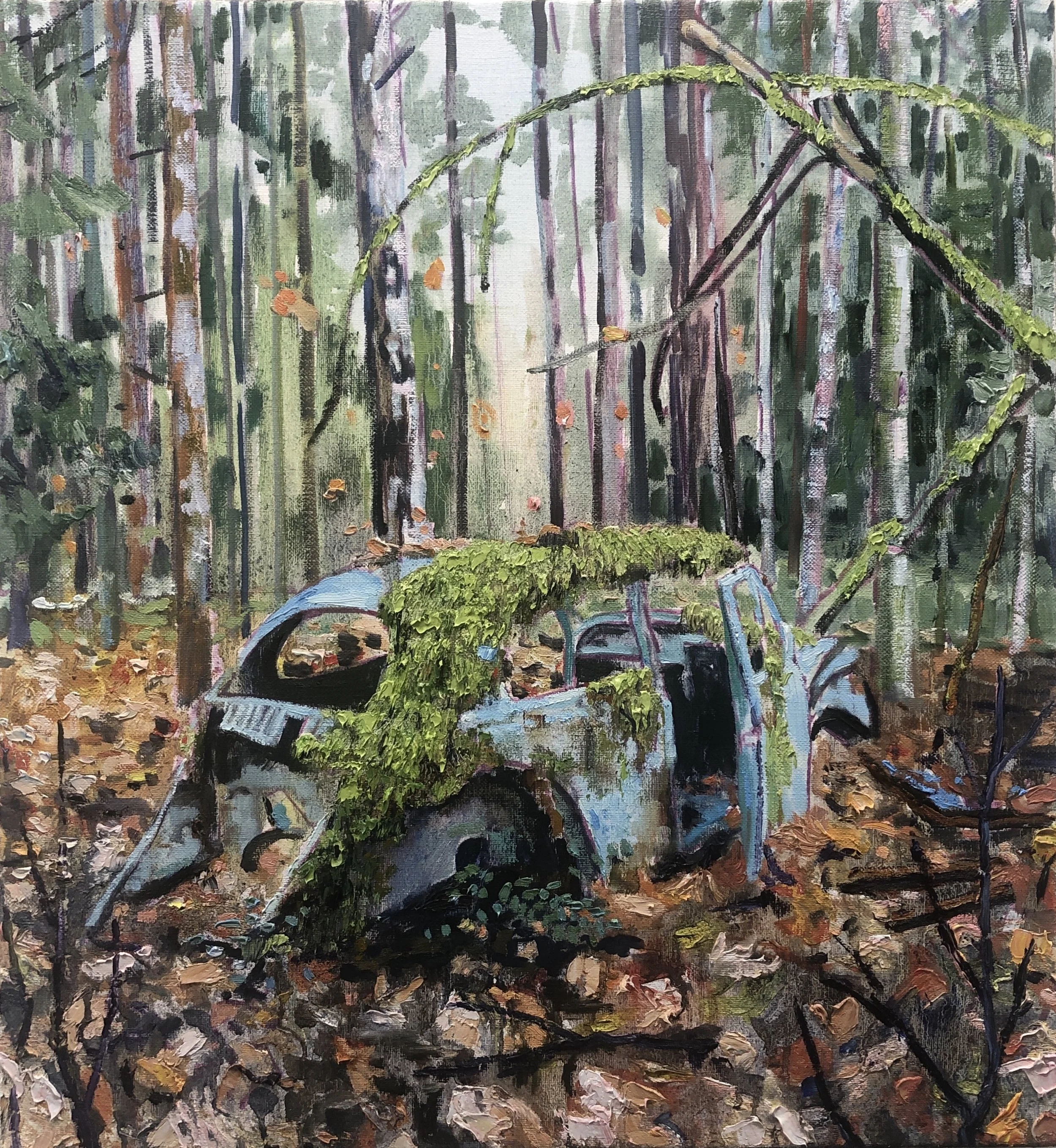 Forest Beetle
Oil on linen
24x22 inches.
Private collection