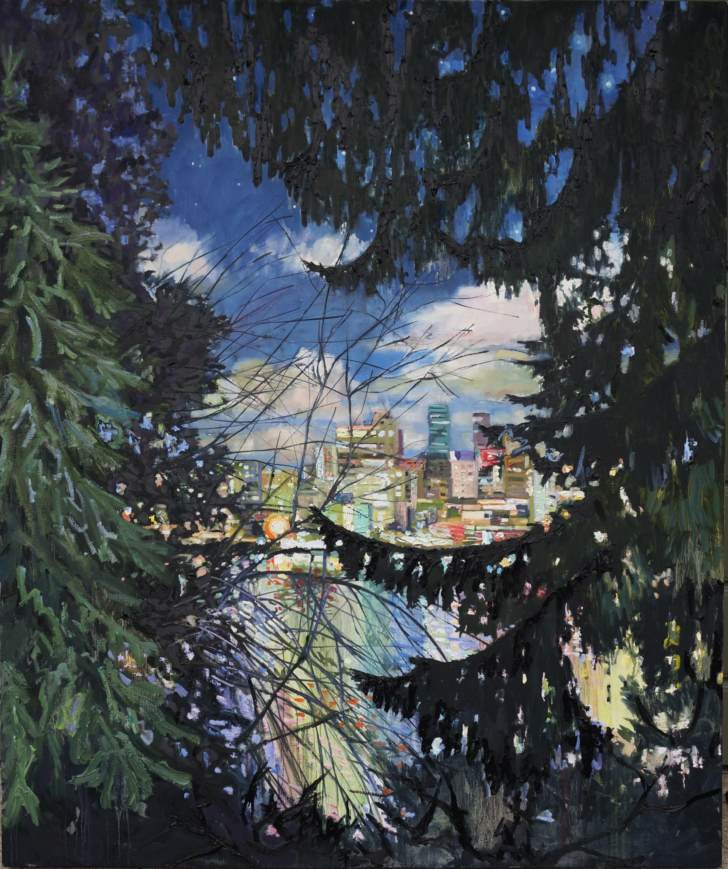 Outsider
Oil on canvas
60x52 inches
2018