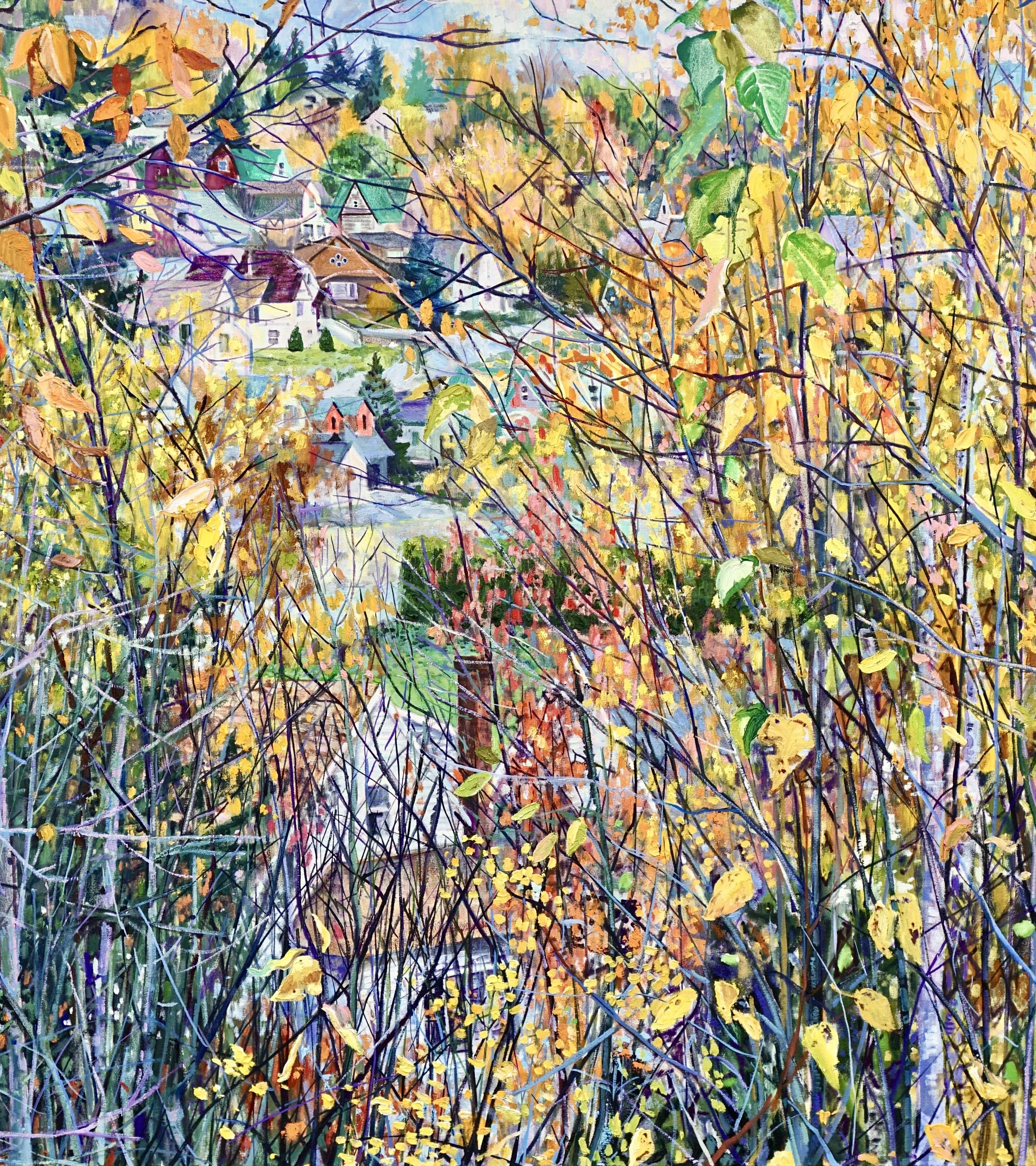 View From the Outside
Oil on canvas
54x48 inches
Available