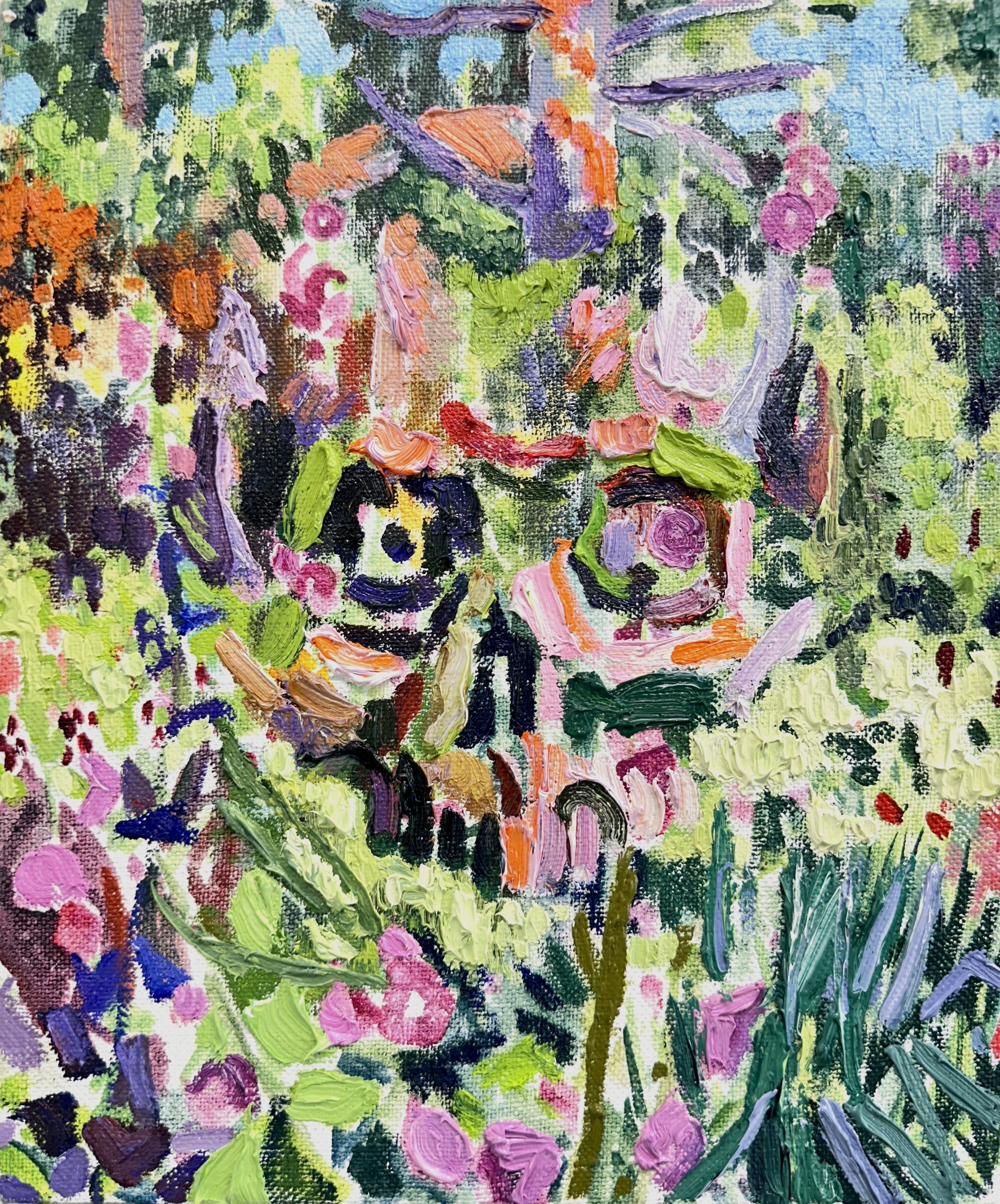Catch Ya Later
Oil on linen
12x10 inches. 2024