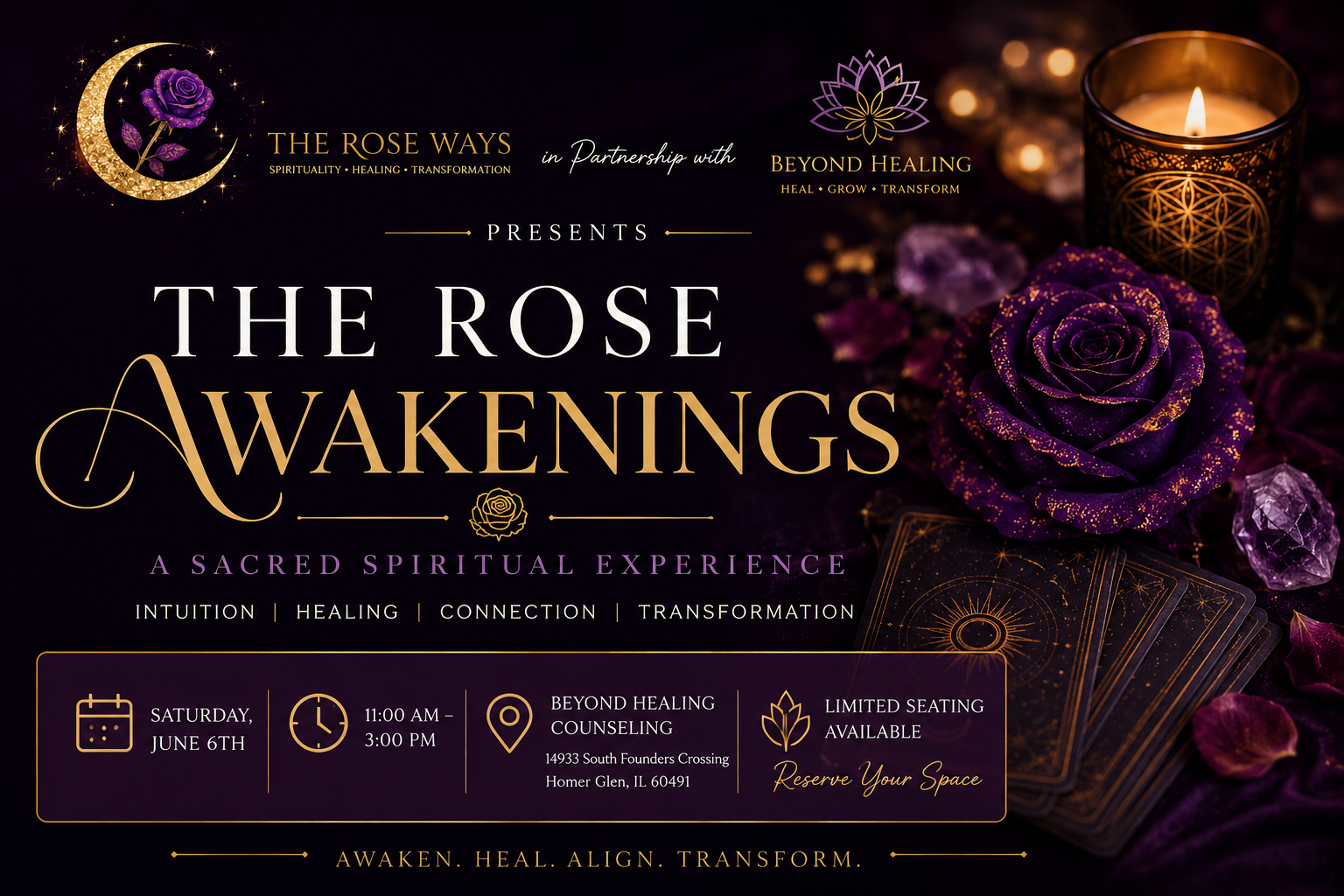 The Rose Awakenings: Healing Beginnings