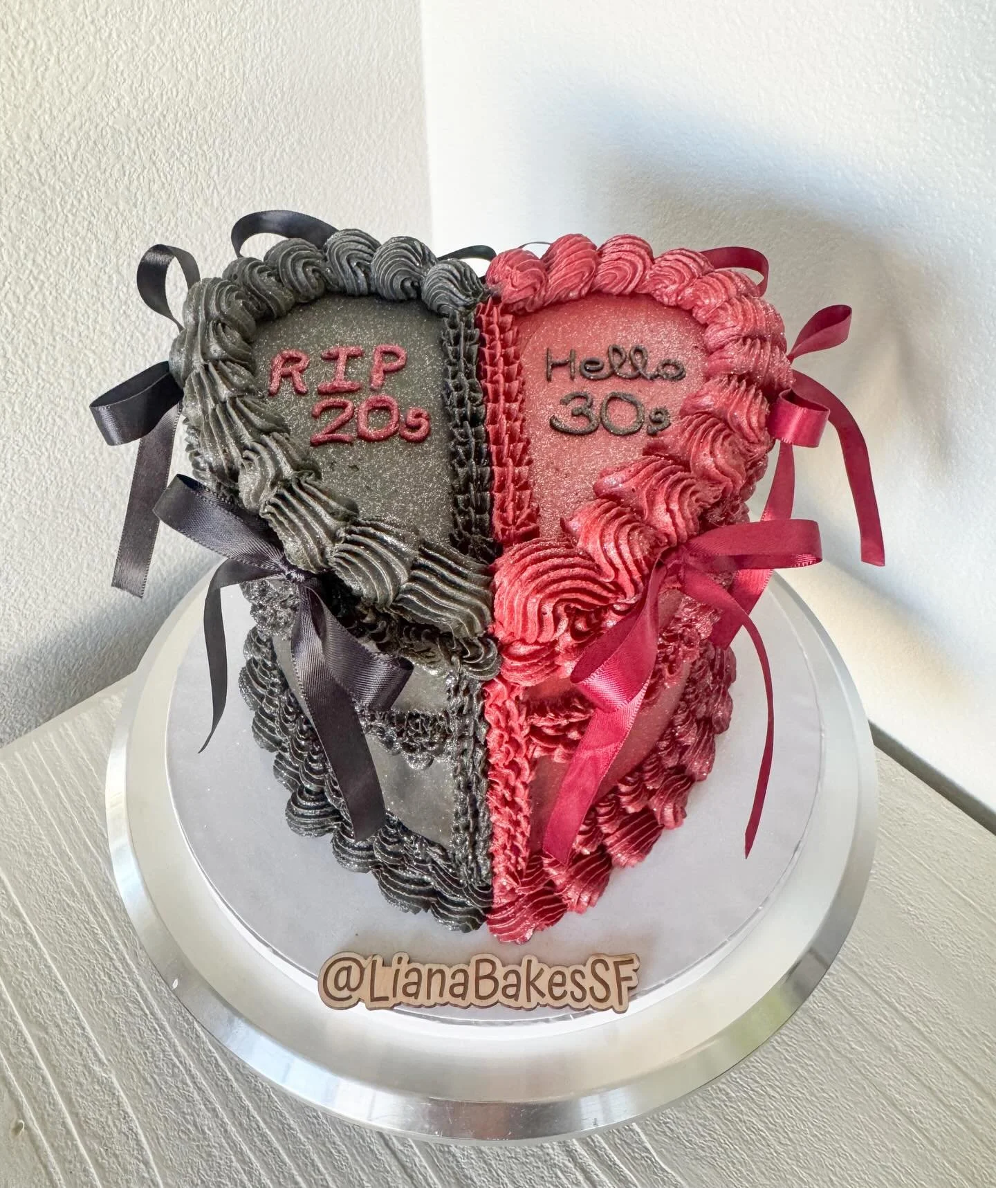 Goodbye 20&rsquo;s&hellip; Hello 30&rsquo;s! 

#birthdaycake #hello30 #30thbirthday #customcake #bayarea