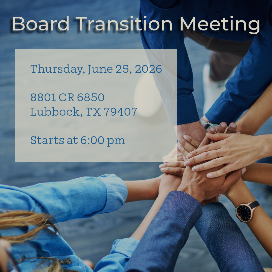 Board Transition Meeting