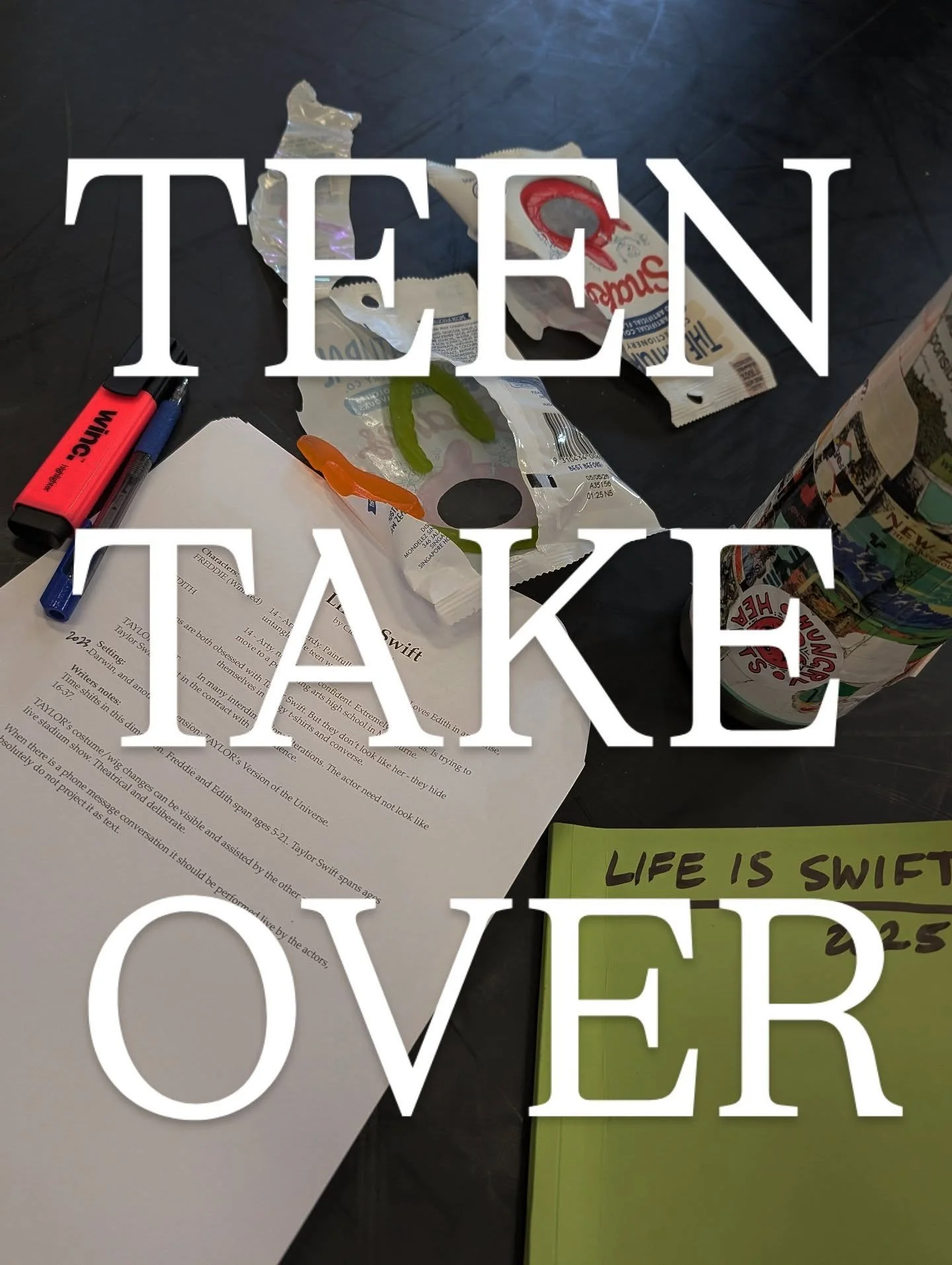 We are in the @tracksdance studio this week with six amazing young artists for the development of Life is Swift, funded by @creative.australia and supported by @corrugatedironyoutharts ✨🐍🎤

We have given our collaborating artists the login to our I