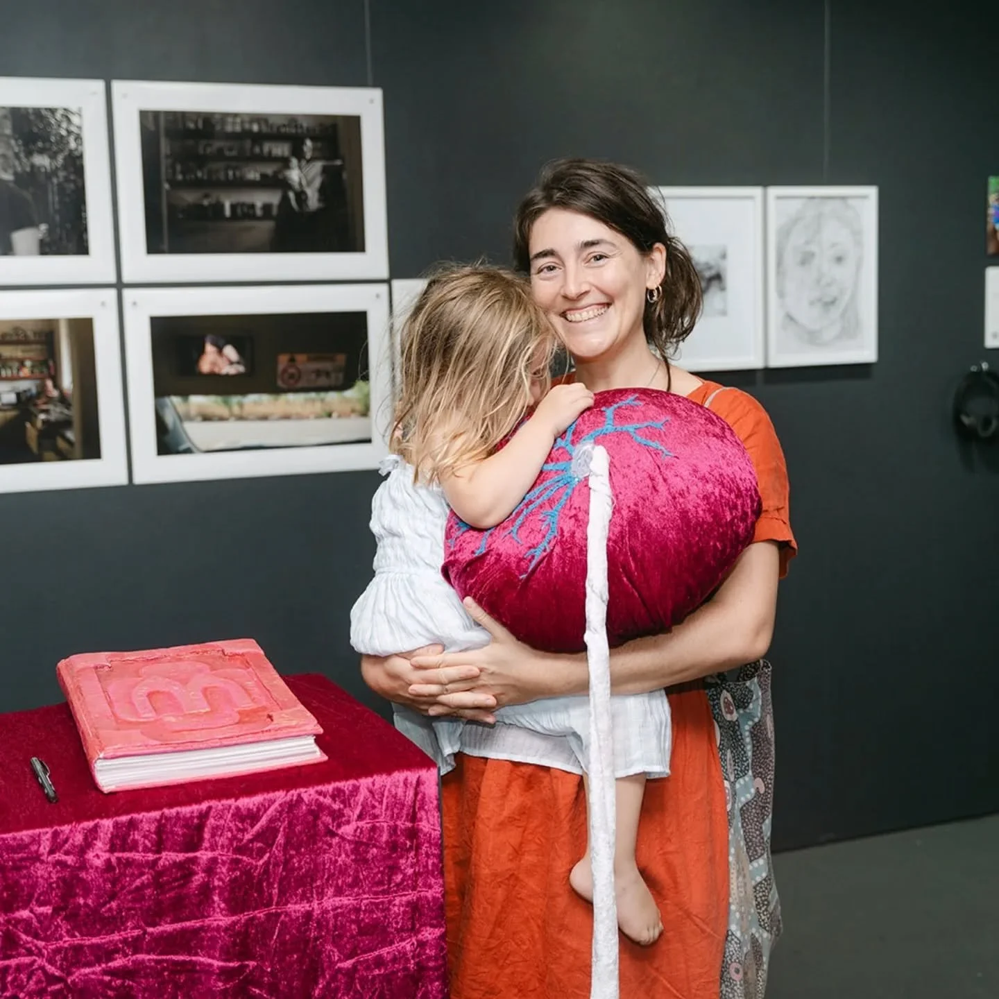 Feeling very lucky to be a part of the MOTHERLOAD exhibition with this group of incredible artists and mums, now showing at @untitled_galleryandstudio &hearts;️

Ciella will be gallery sitting on Saturday from 10am-12pm. Come and write in the Big Boo