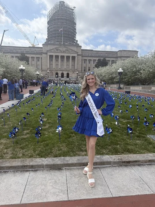 I was so blessed to attend the pinwheel planting ceremony in Frankfort in partnership with Prevent Child Abuse Kentucky