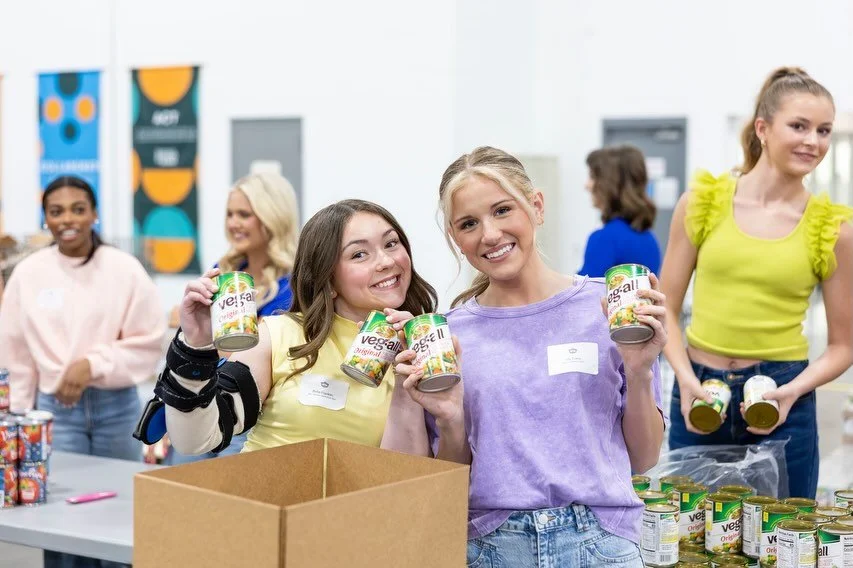 I was able to do some service work at God&lsquo;s Food Pantry in Lexington, Kentucky, along with others in my sisterhood at the Miss Kentucky Organization orientation.