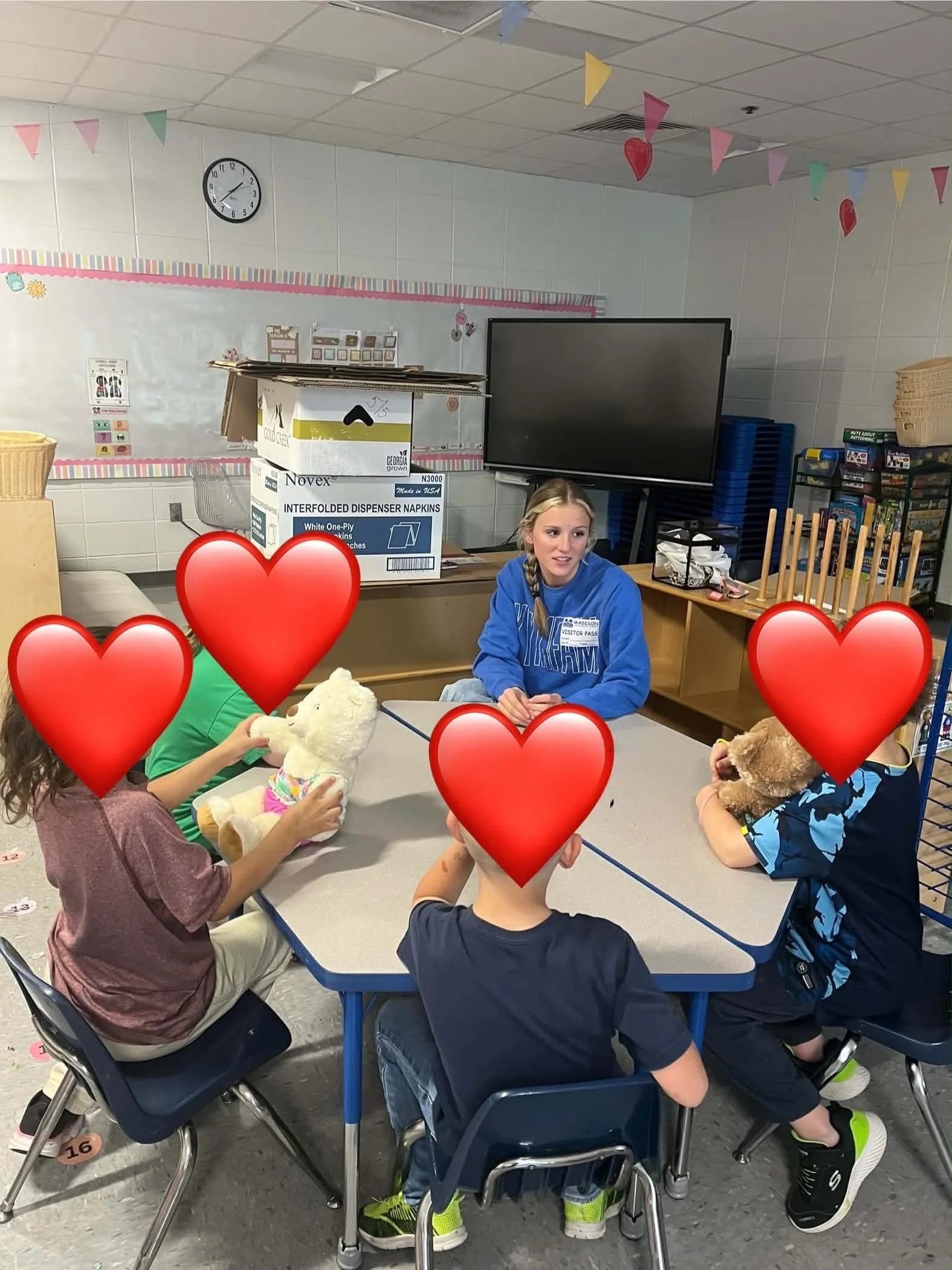 I had the opportunity to present my bear game to a group of Kindergarteners at a local school.