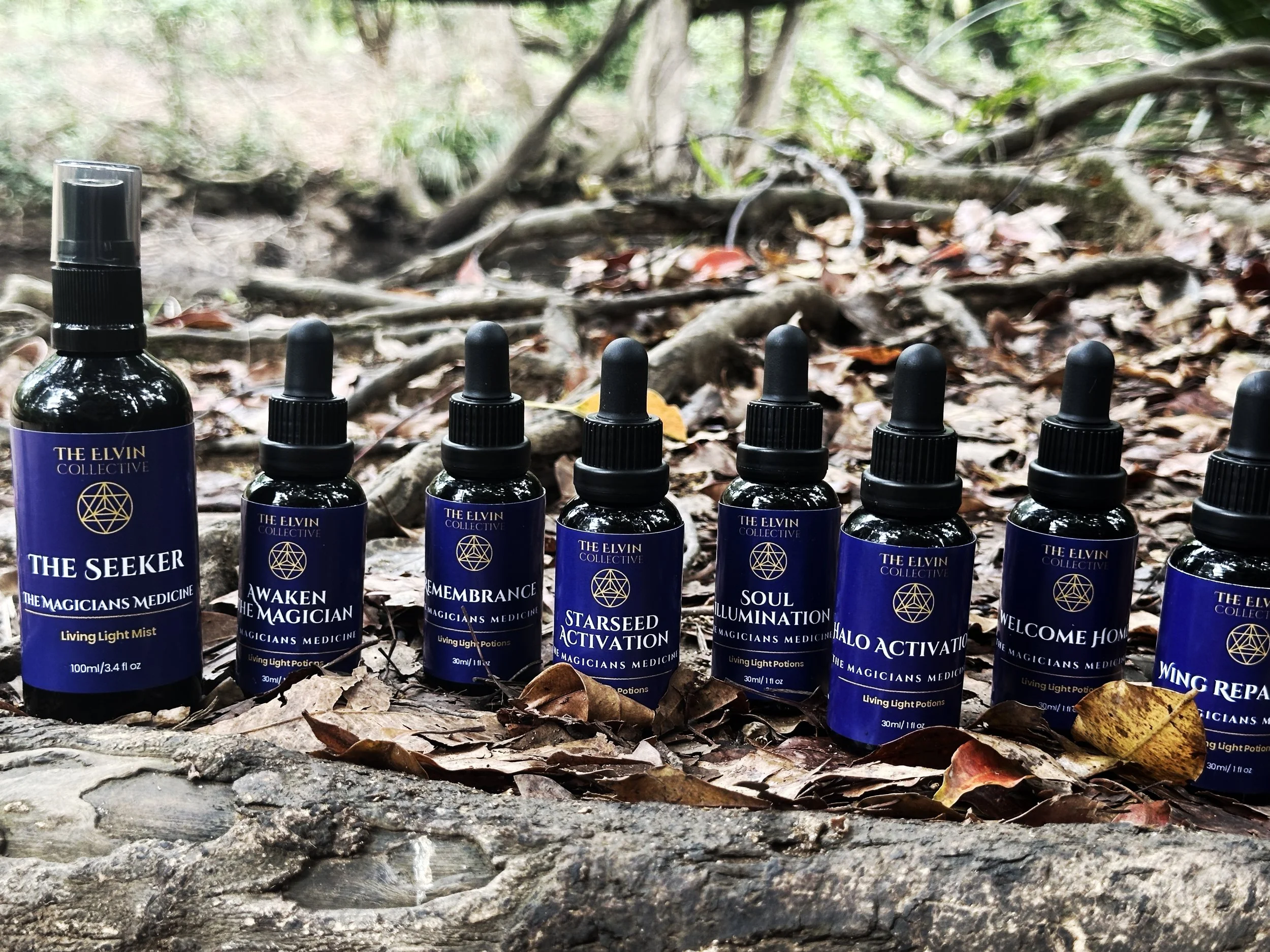 vibrational remedies and sprays for personal healing