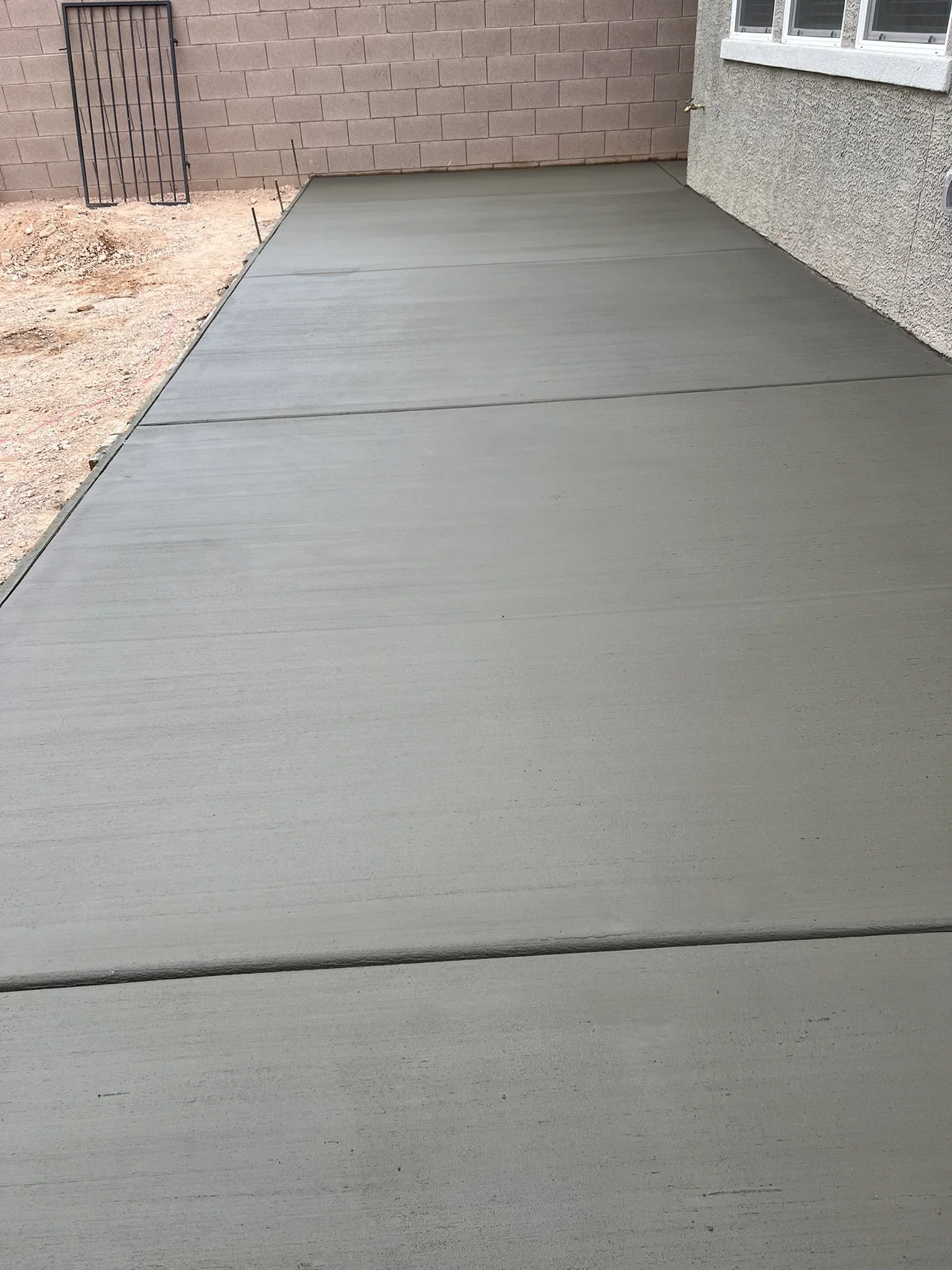 Backyard Slab
