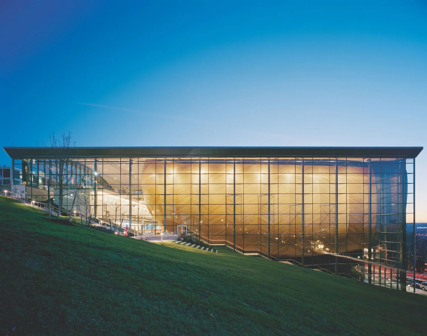 EMPAC / EMAC building at Rensselaer Polytechnic Institute.