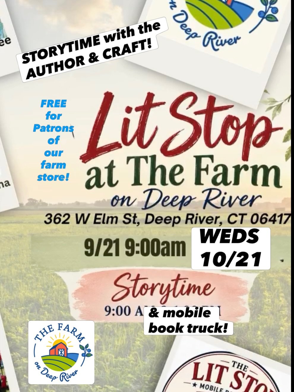 FREE Weekly Wednesday Storytime 10/21/26!-has a special guest this week: @the_lit_stop! 📚✨
You asked, and it&rsquo;s back! The mobile book truck filled with incredible children&rsquo;s books, educational finds, and fun is rolling in&mdash;promoting 