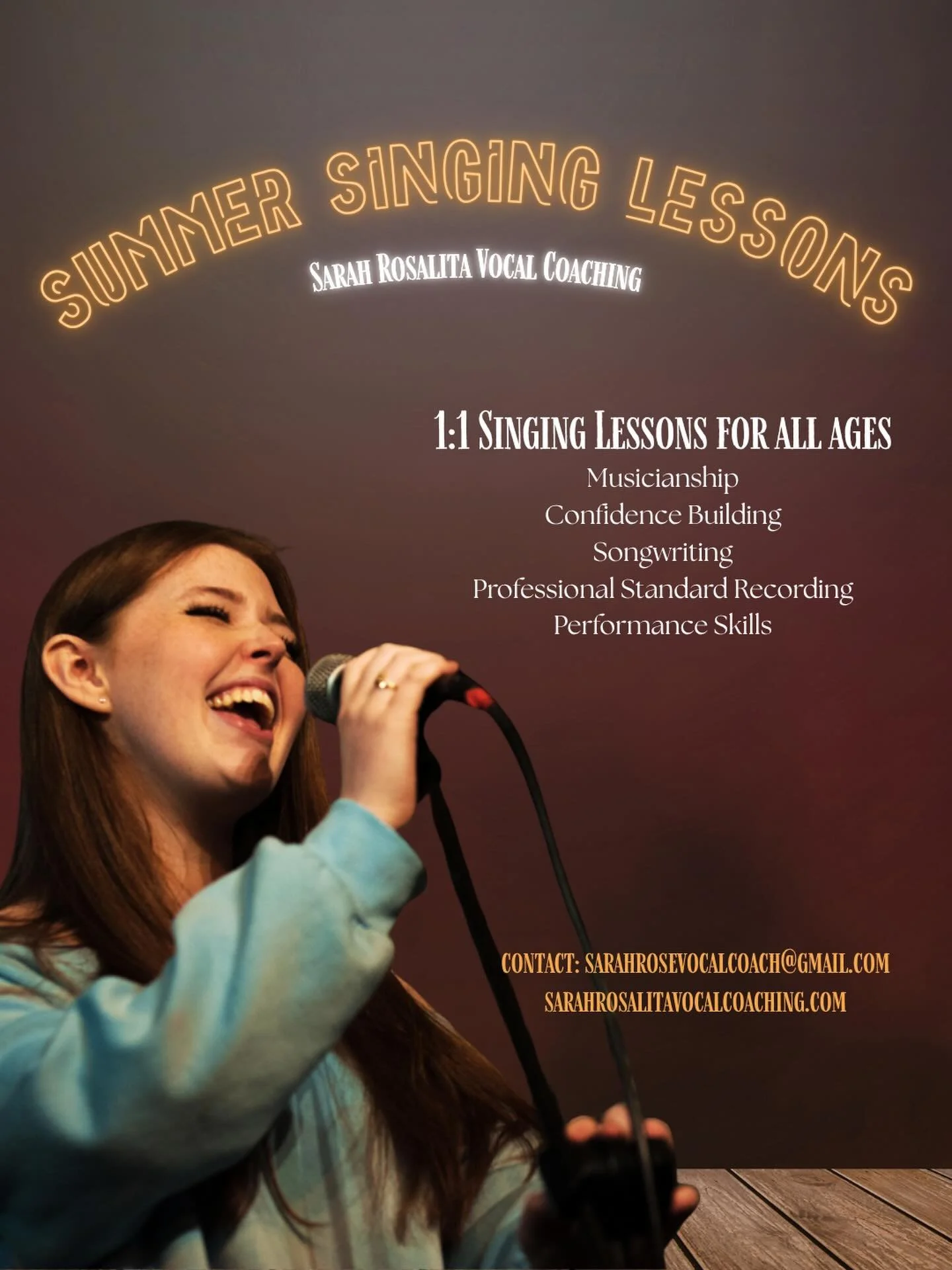 I have opened up some more slots for summer lessons! Message me here or email me at sarahrosevocalcoach@gmail.com for more info 🎤💃 #singinglessons #onlinesinginglessons