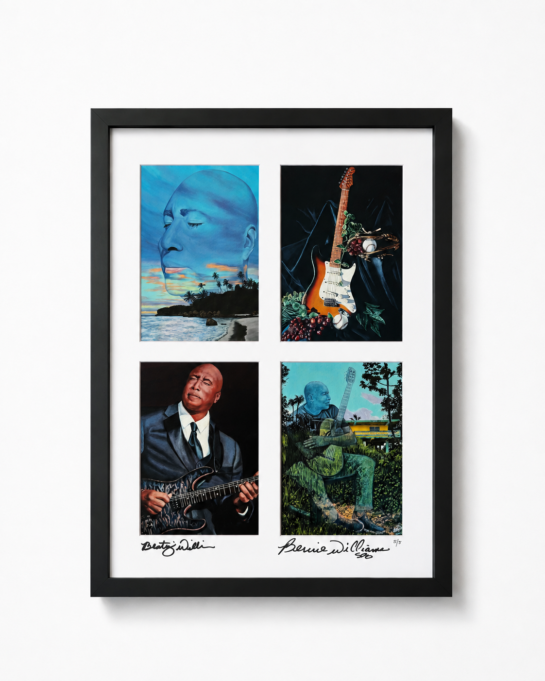 Framed Bernie’s Blend Prints - Collector’s Edition