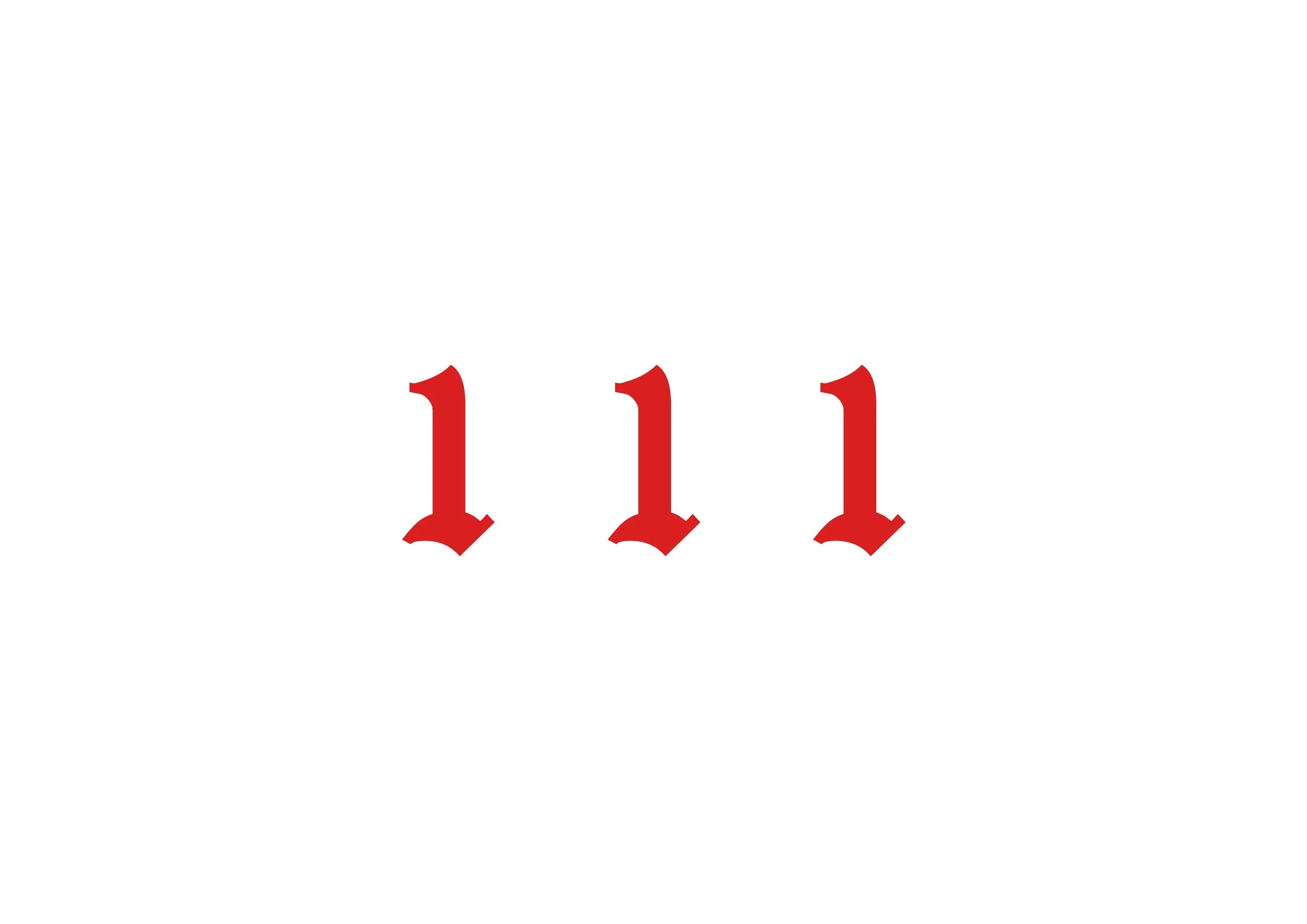1 1 1