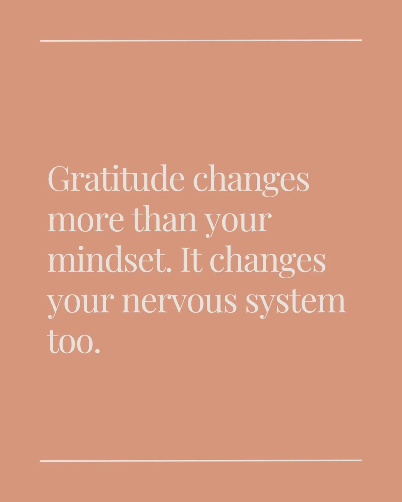 The more I practise gratitude, the more I notice myself soften. Focusing less on what&rsquo;s missing, I tend to have more appreciation for the simple things that make life feel good.

It&rsquo;s easy for negative thinking to become a habit without u