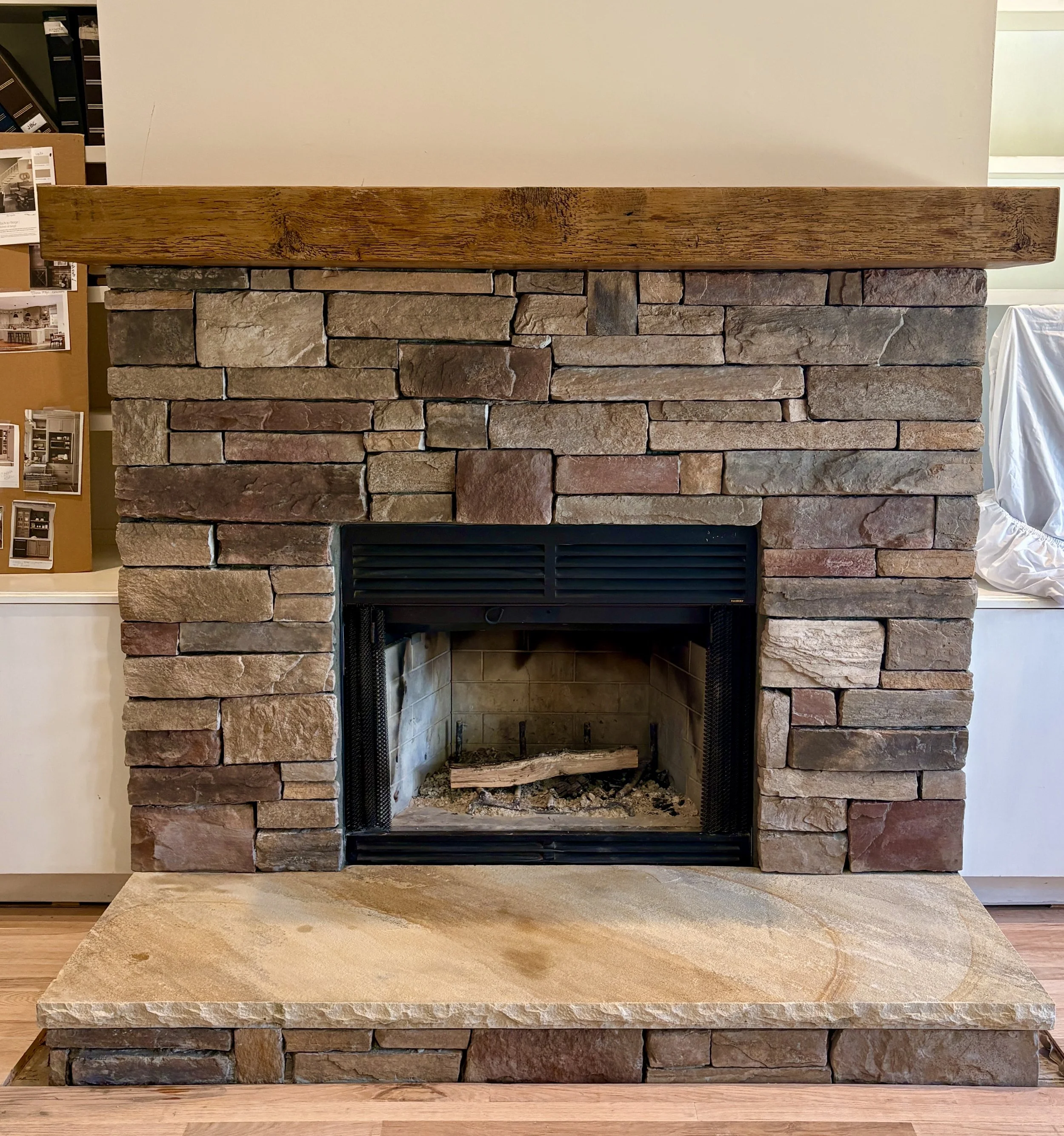 Mantel not our work.