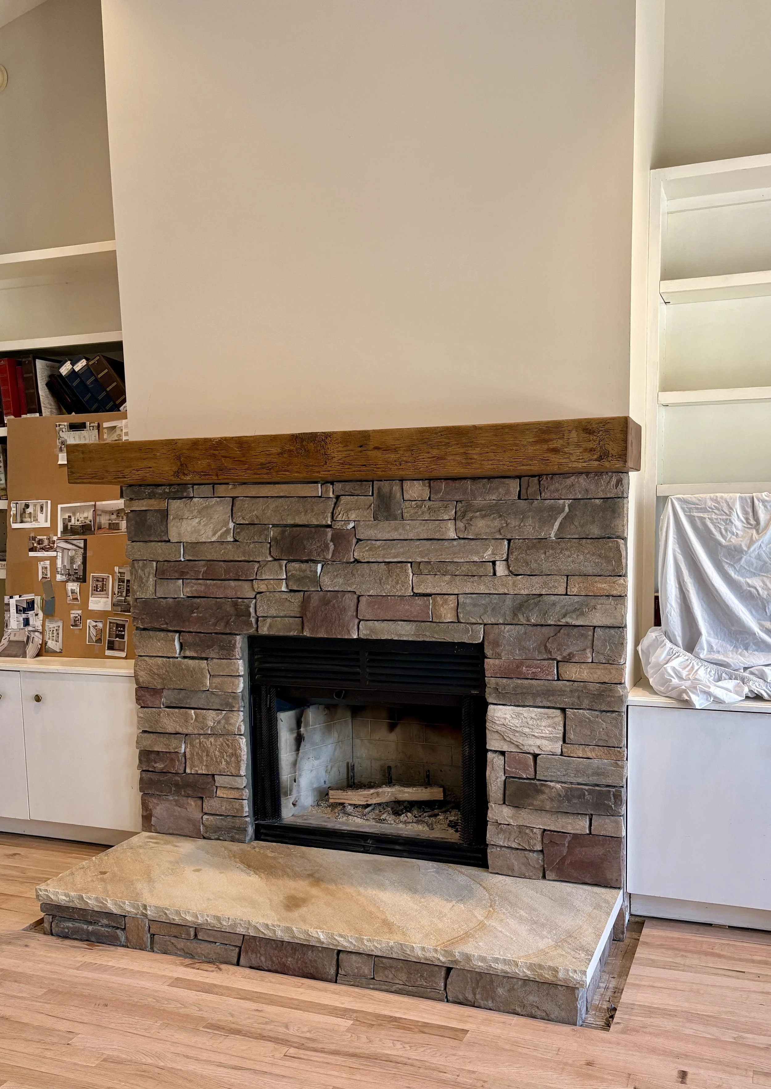 Mantel not our work.