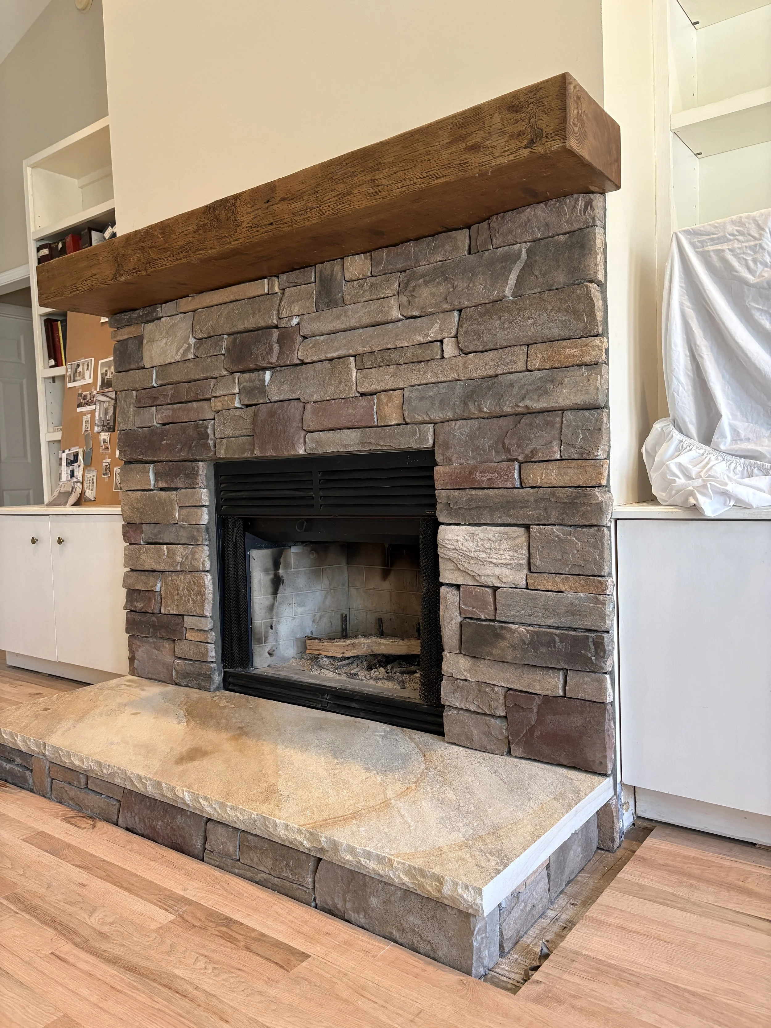 Mantel not our work.