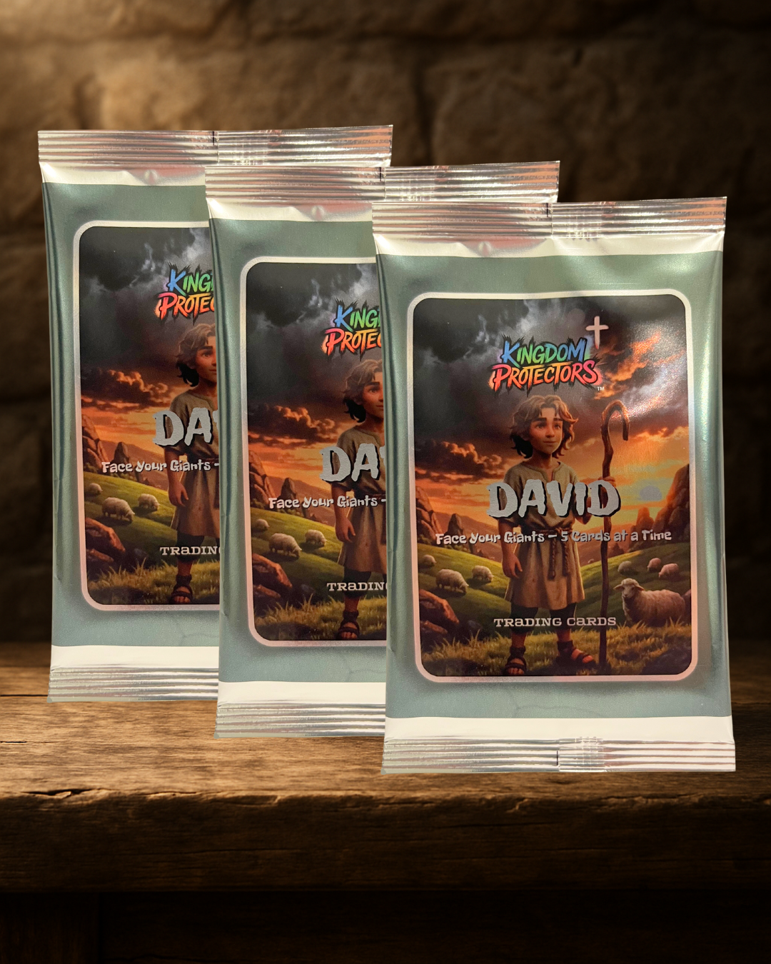 kingdom Protectors Trading Cards - David Series