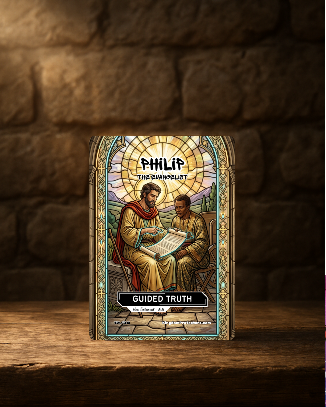 Kingdom Protectors trading cards. Book of Acts Series. Bible trading cards.