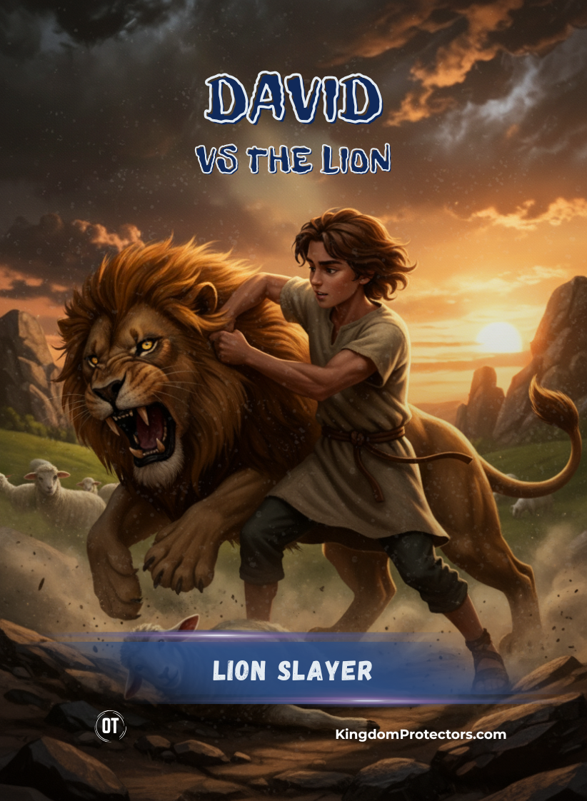 kingdom Protectors Trading Cards - David Series