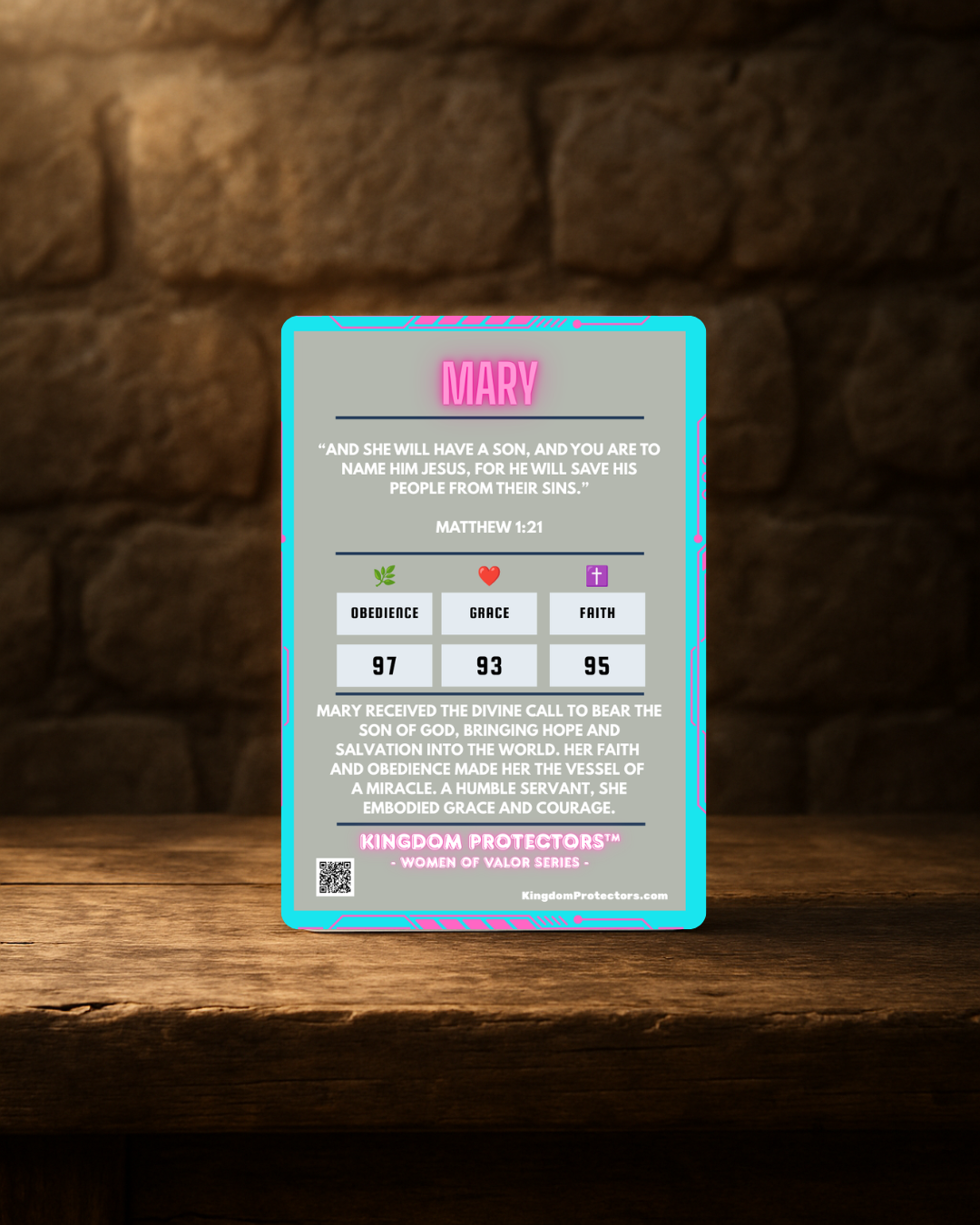 kingdom Protectors Trading Cards - Women of Valor Series