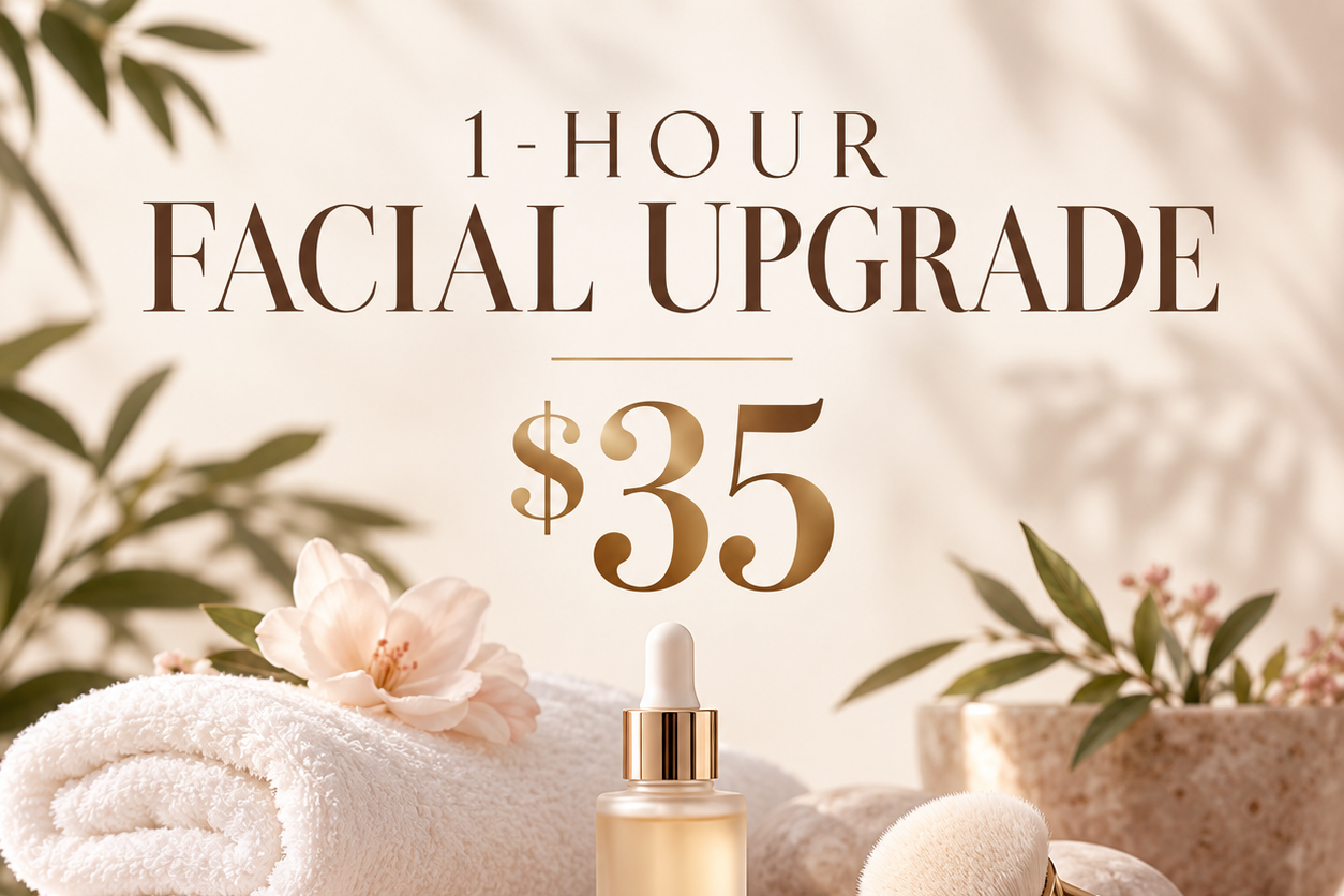 Self-Care Package 1 hour Facial upgrade
