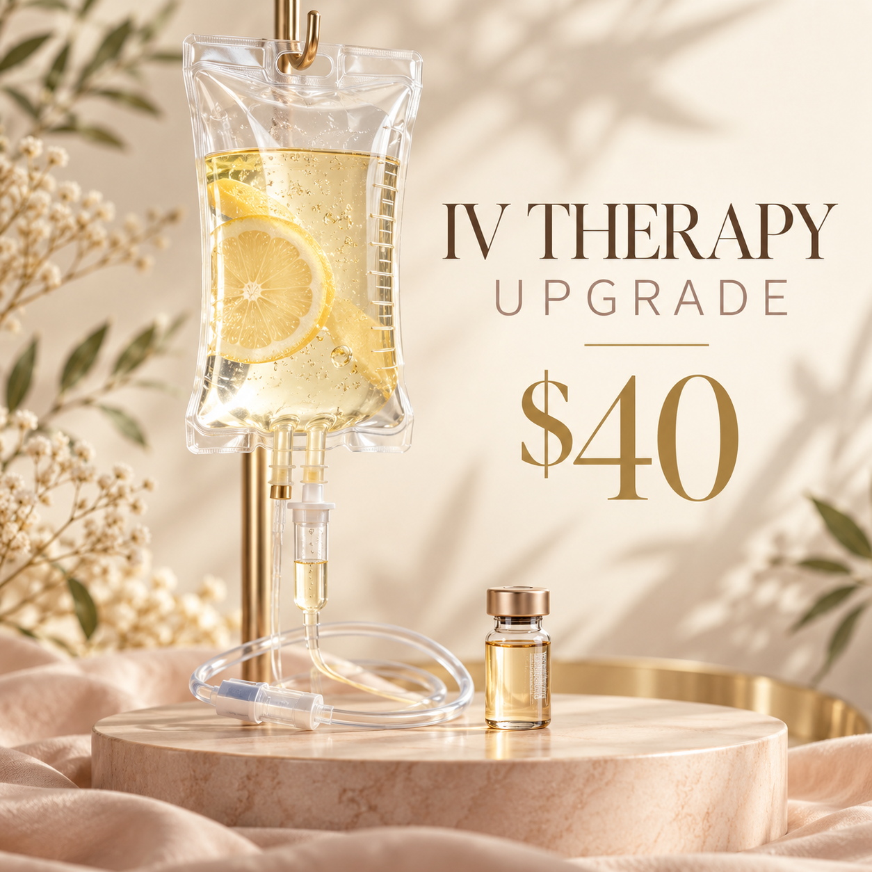 Self-Care Package Upgrade Vitamin injection to IV therapy