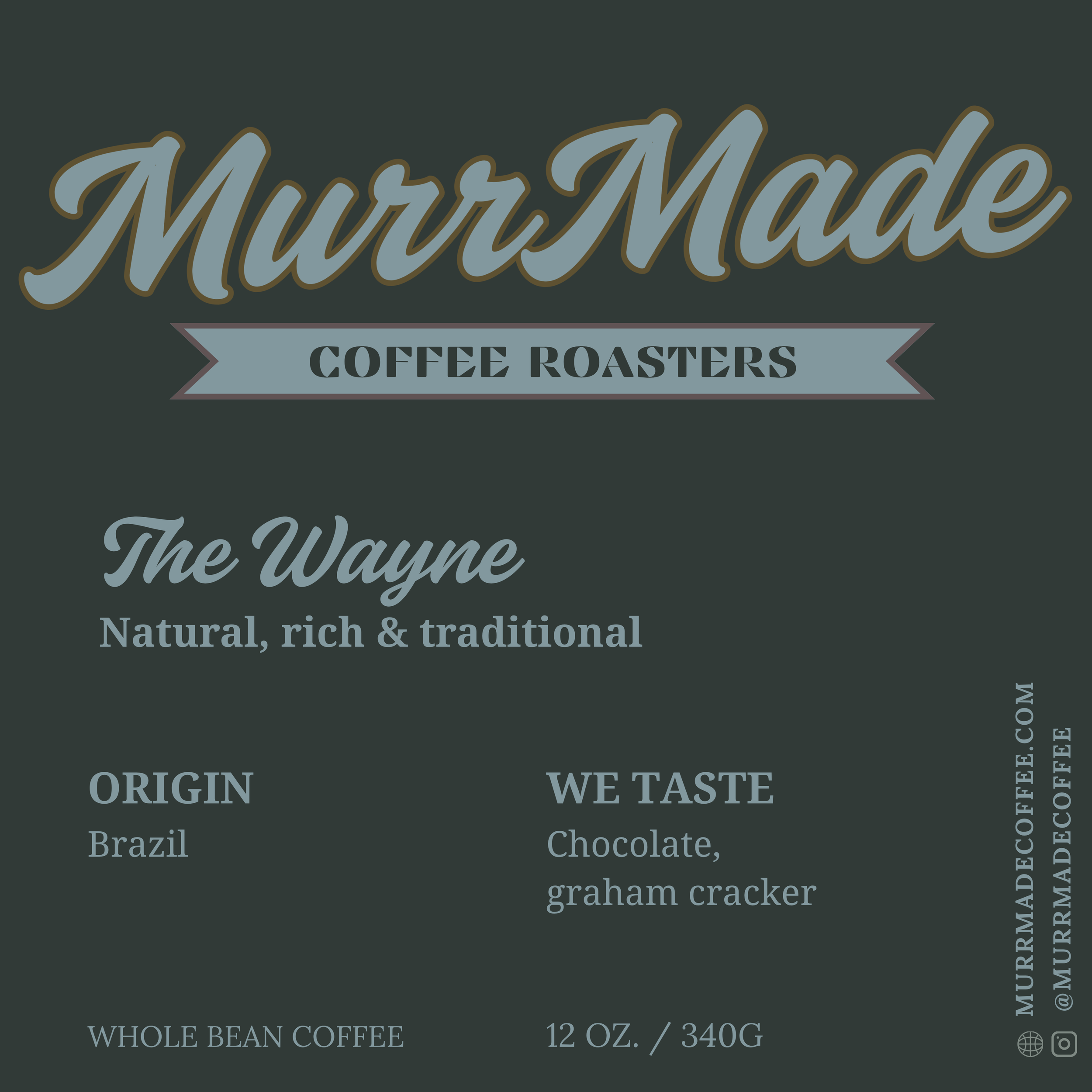 WHOLE BEAN BRAZILLIAN COFFEE