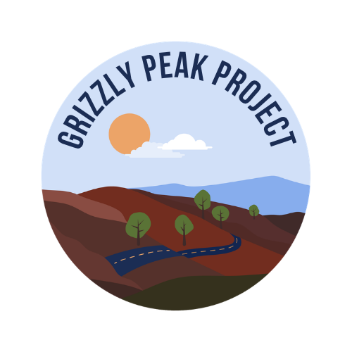 Gzilly Pek Project logo image of hills, a sky and a road through the hills