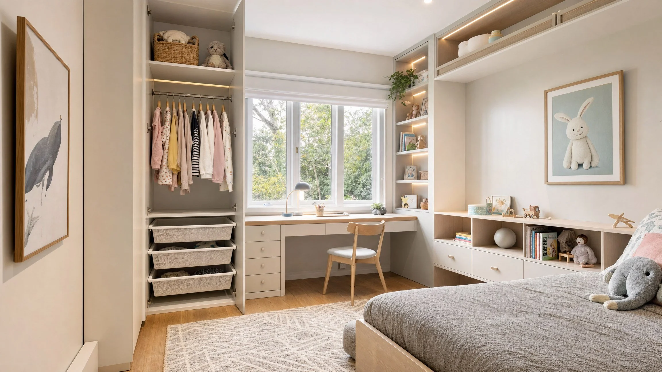 Kids’ Room Storage &amp; Wardrobe Ideas