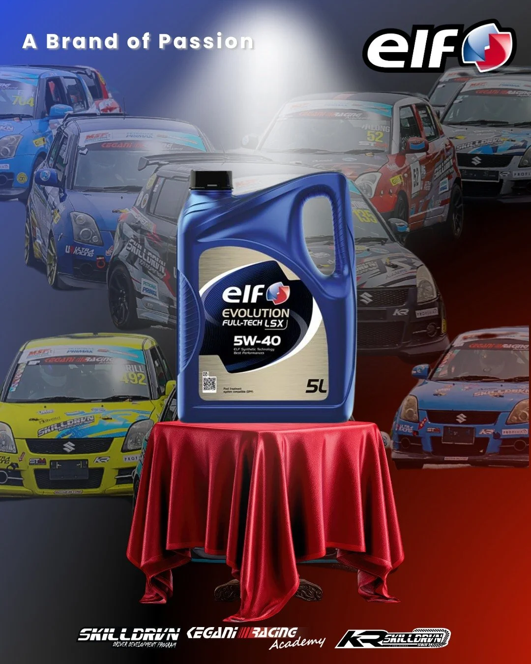 ELF, A Brand of Passion where they brings racing-grade expertise, premium performance, and proven engine protection from track to road. ✨

👉 Discover ELF products and do dm @elflubricants_my  for any further inquiries.

#SkilldrvnSwiftSuperCup2026 #