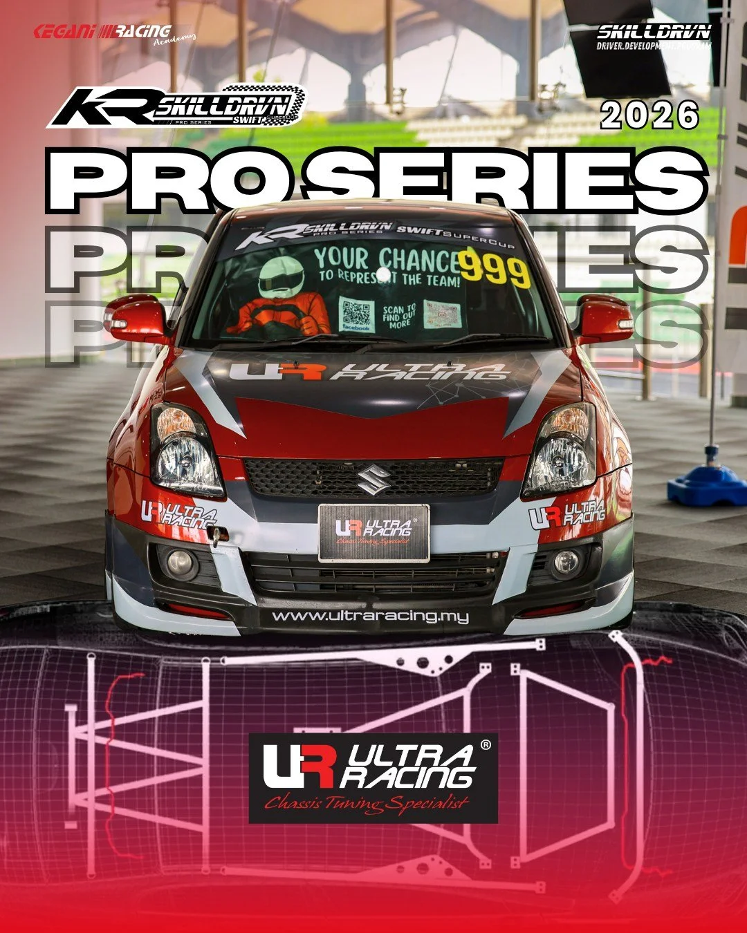 Strength meets precision. 

Proudly supported by Ultra Racing, the Malaysian Chassis Tuning Specialist. 💪🇲🇾

📲 DM @ultraracing_official  for any enquiries 

#ultraracing #ultraracingnewsandevent #vehiclesafetybar #kennykuan #KeganiRacing #skilldr