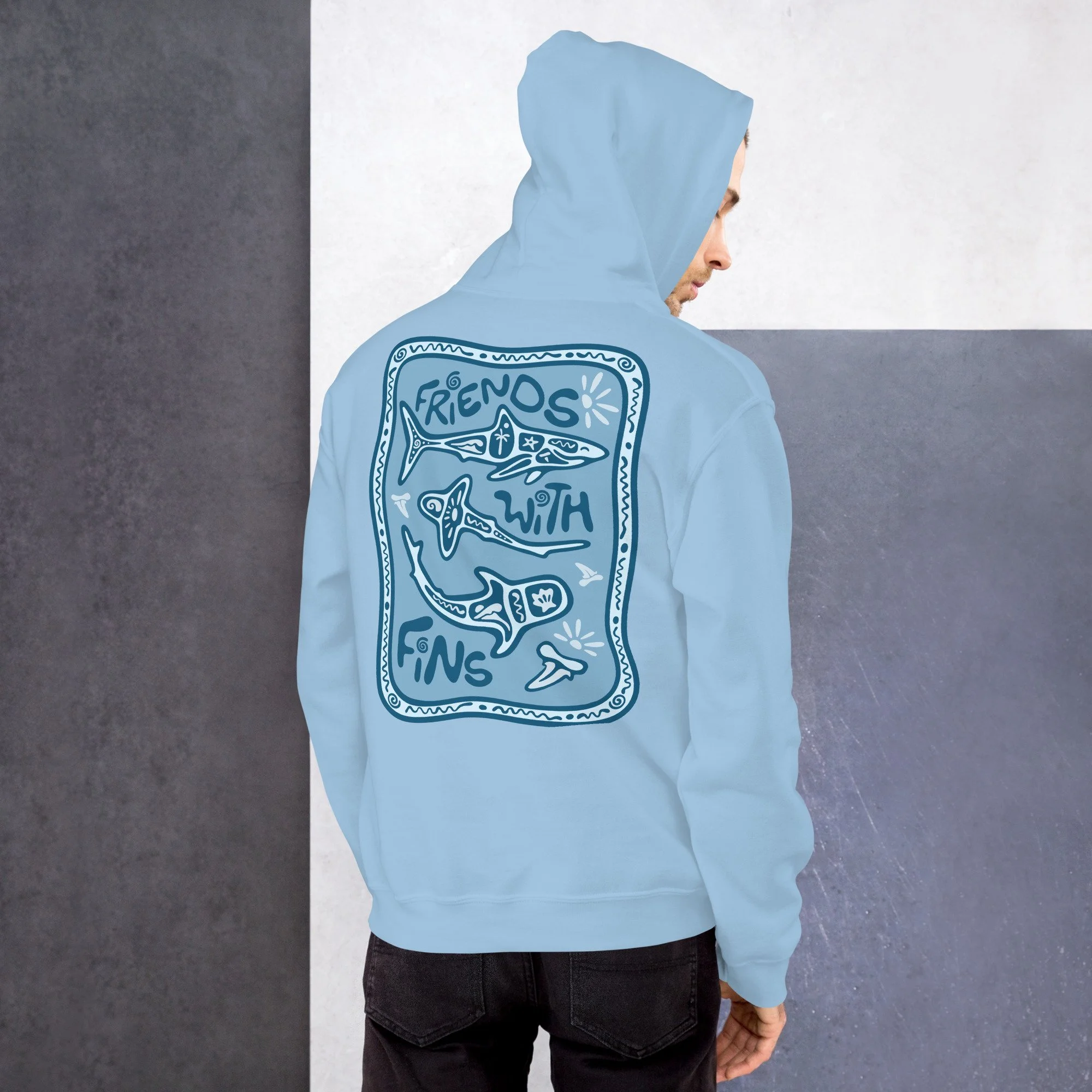 Friends With Fins Hoodie