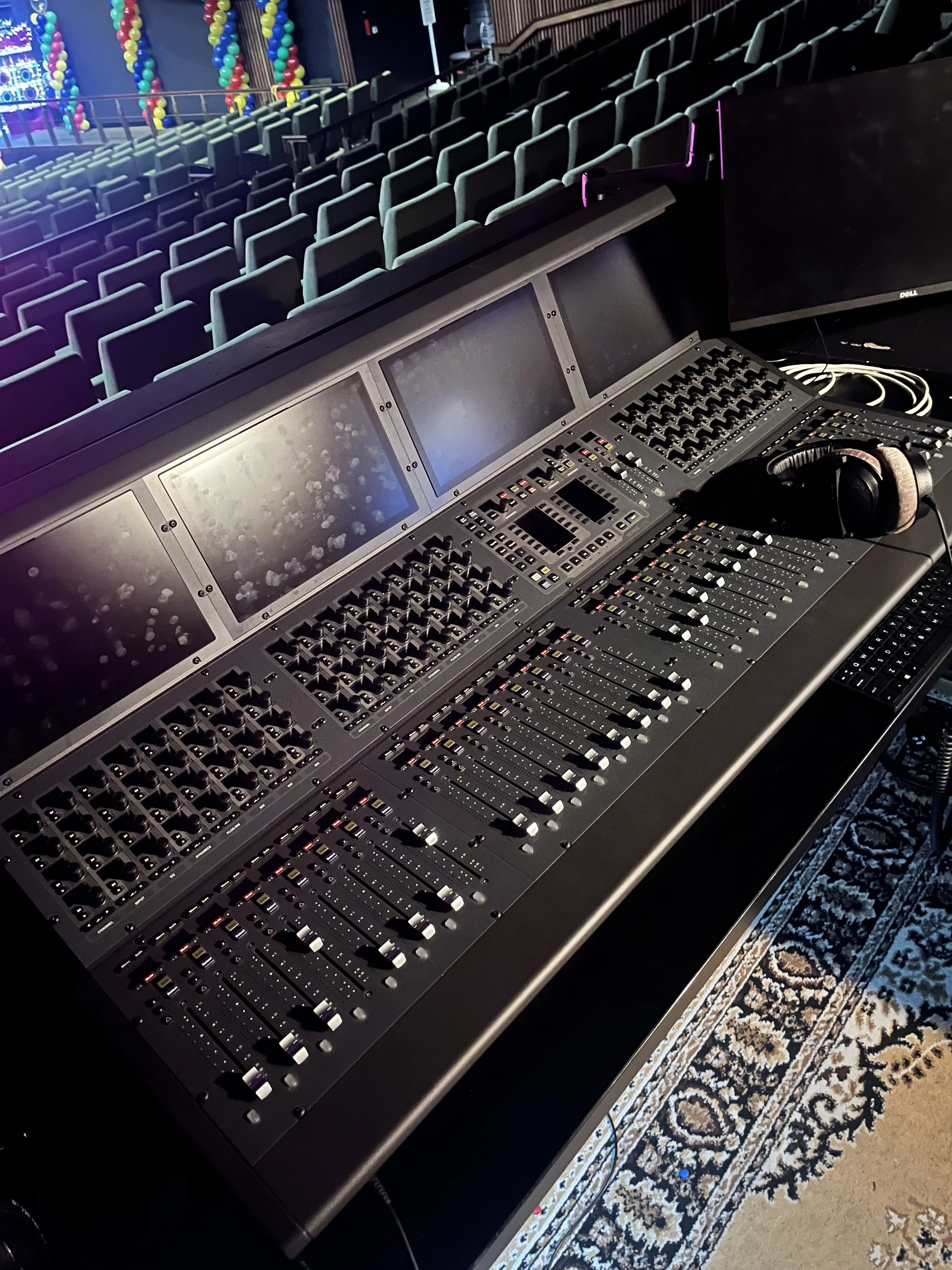 Someone about to get bollocked (don't leave your faders up)