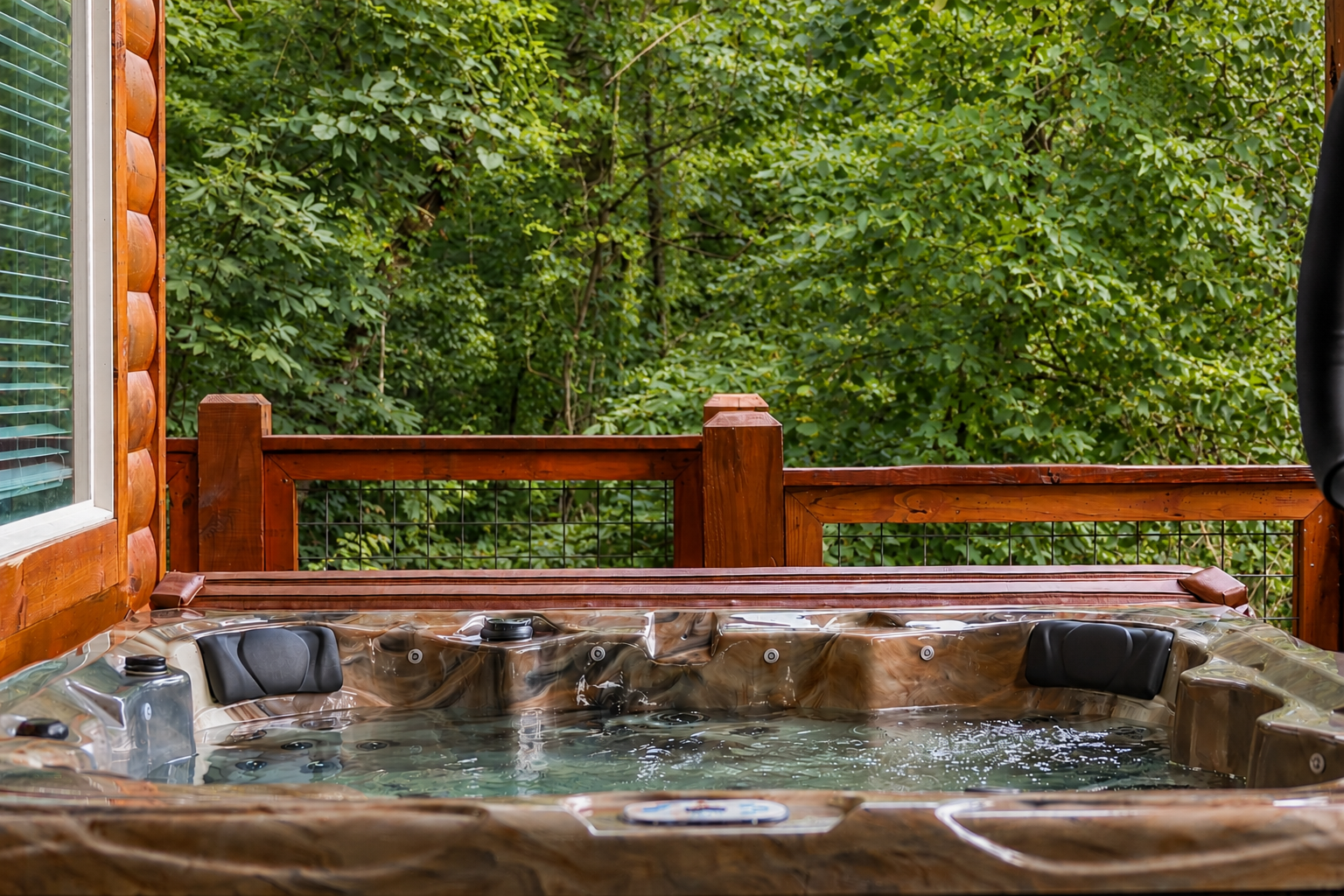 Hot Tub for Smoky Mountain Cabin