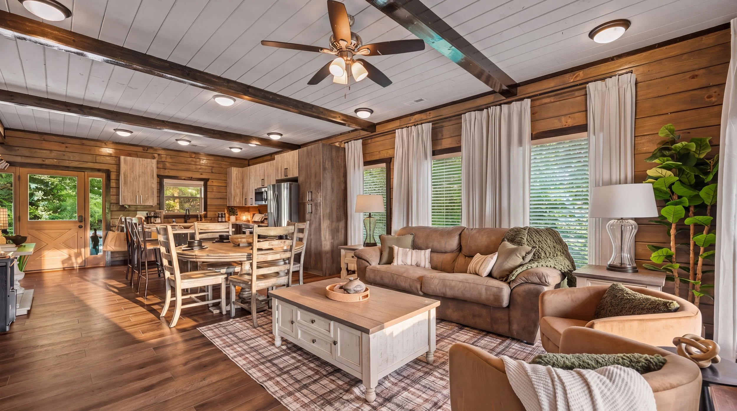 Living Room for Smoky Mountain Cabin