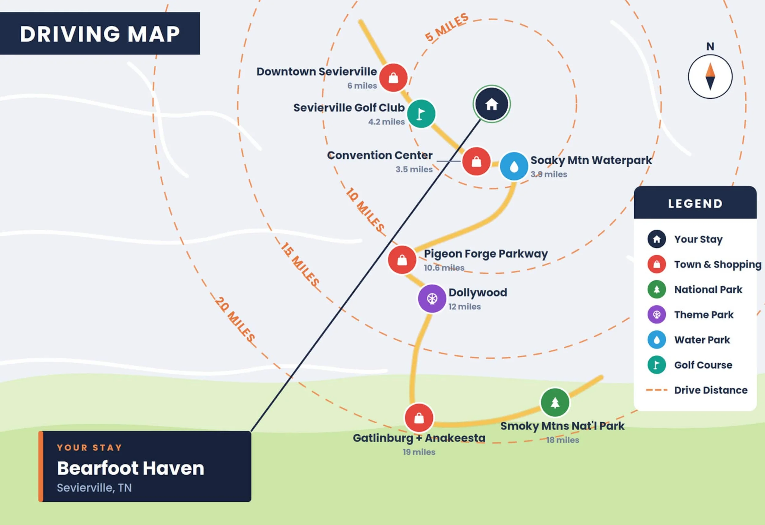 Bearfoot Haven Location