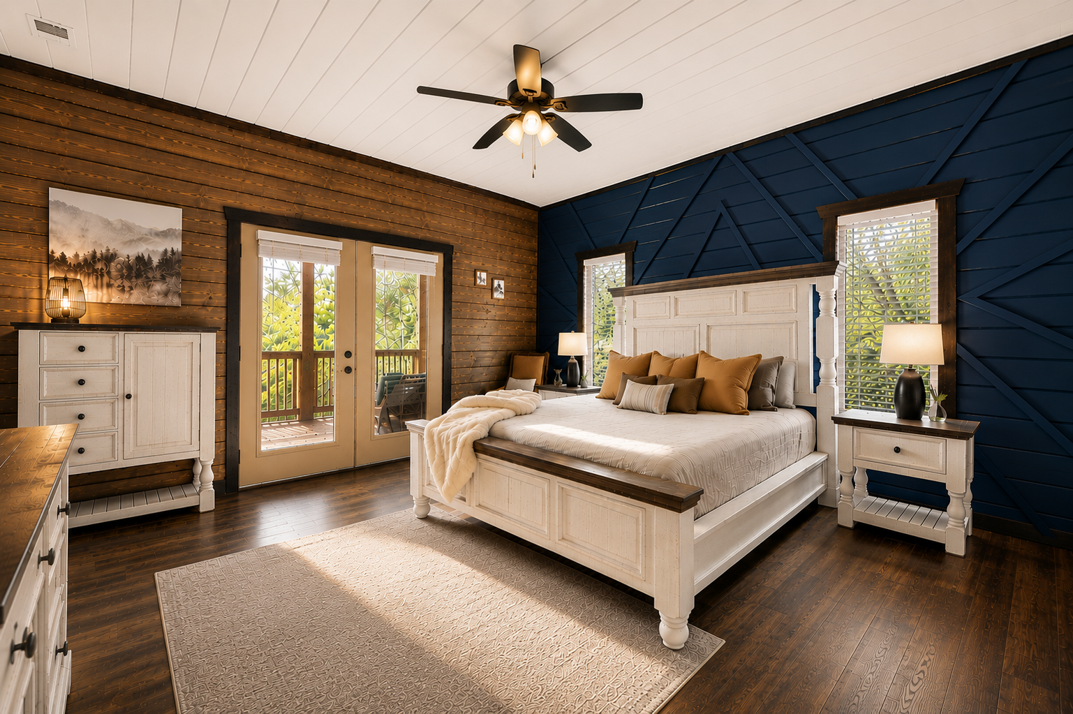 Bedroom for Smoky Mountain Cabin