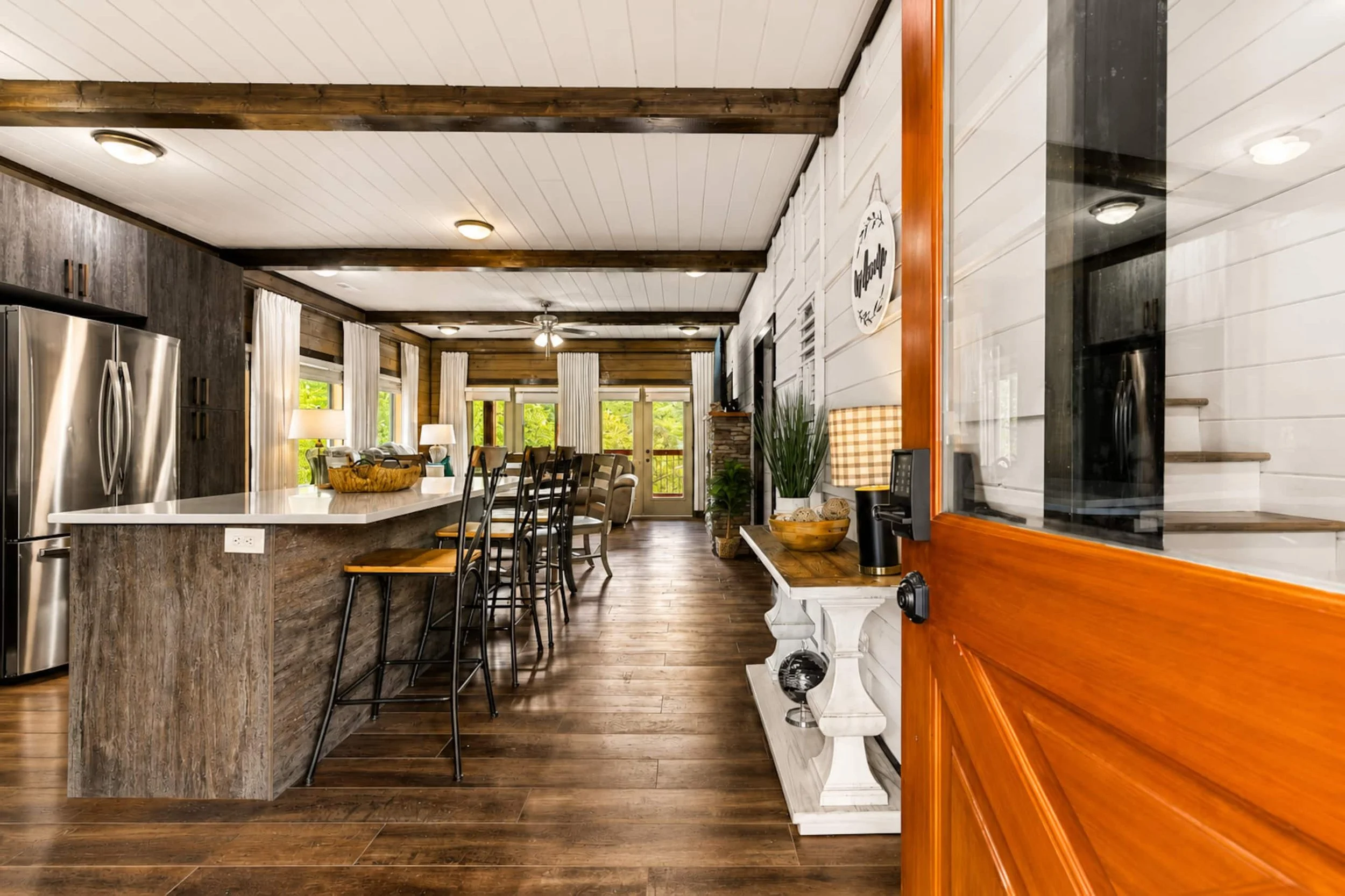 Cabin Entrance