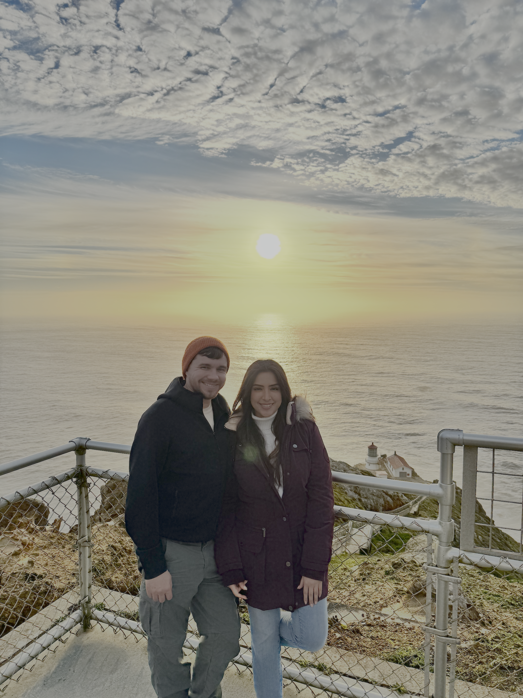 Sunset at Point Reyes, California