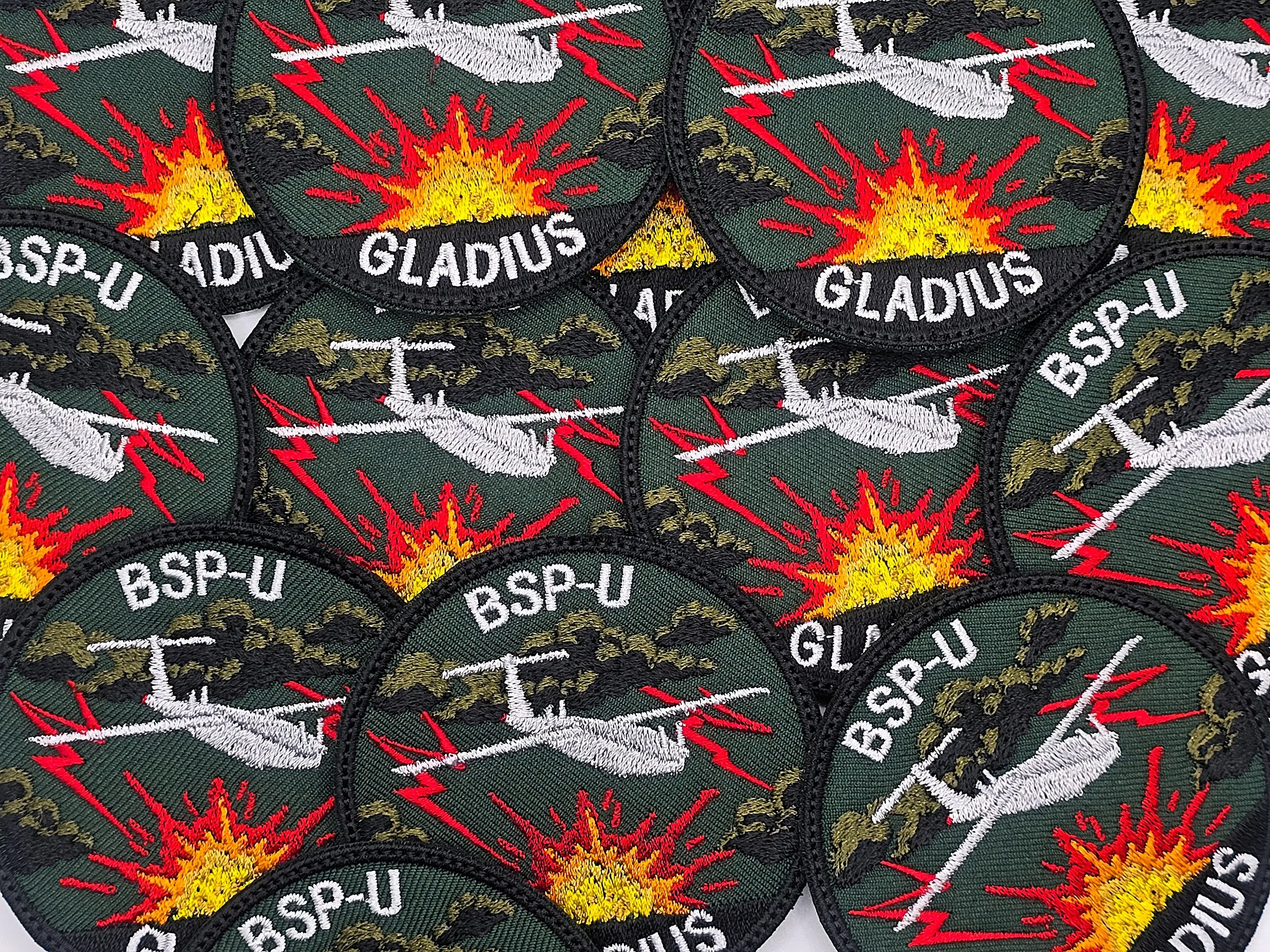 Haftowane naszywki wojskowe GLADIUS BSP-U – Fabryka Haftu Ełk