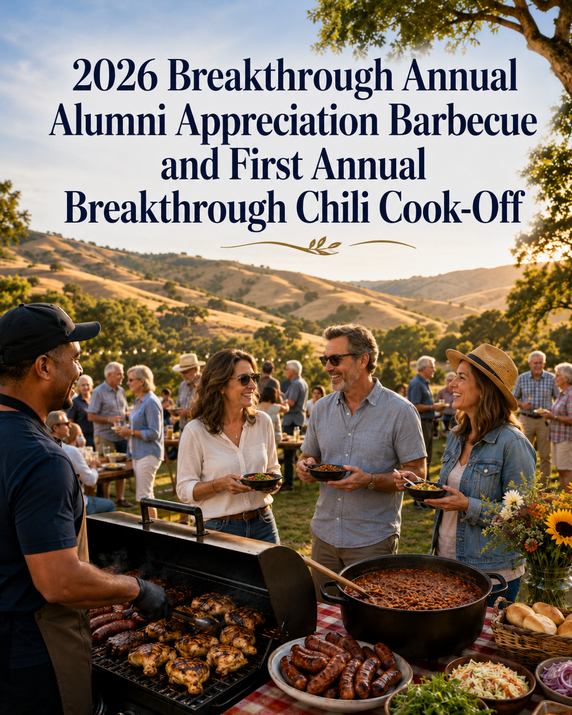 Breakthrough Annual Alumni BBQ and First Annual Chili Cook-Off.