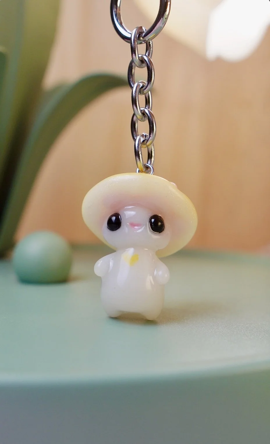 Blondie Mushkin Keychain