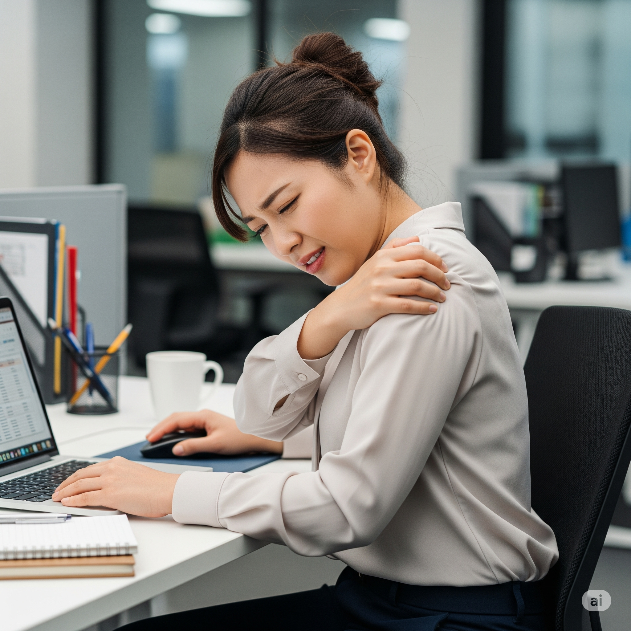 デスクワーカーは辛い