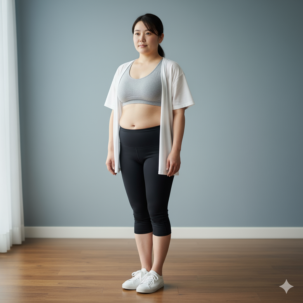 🍎 リンゴ型に要注意！下半身は細いのに上半身だけ太ってしまう人の４つの特徴と対策【日吉CLEAN. 体型別攻略法】